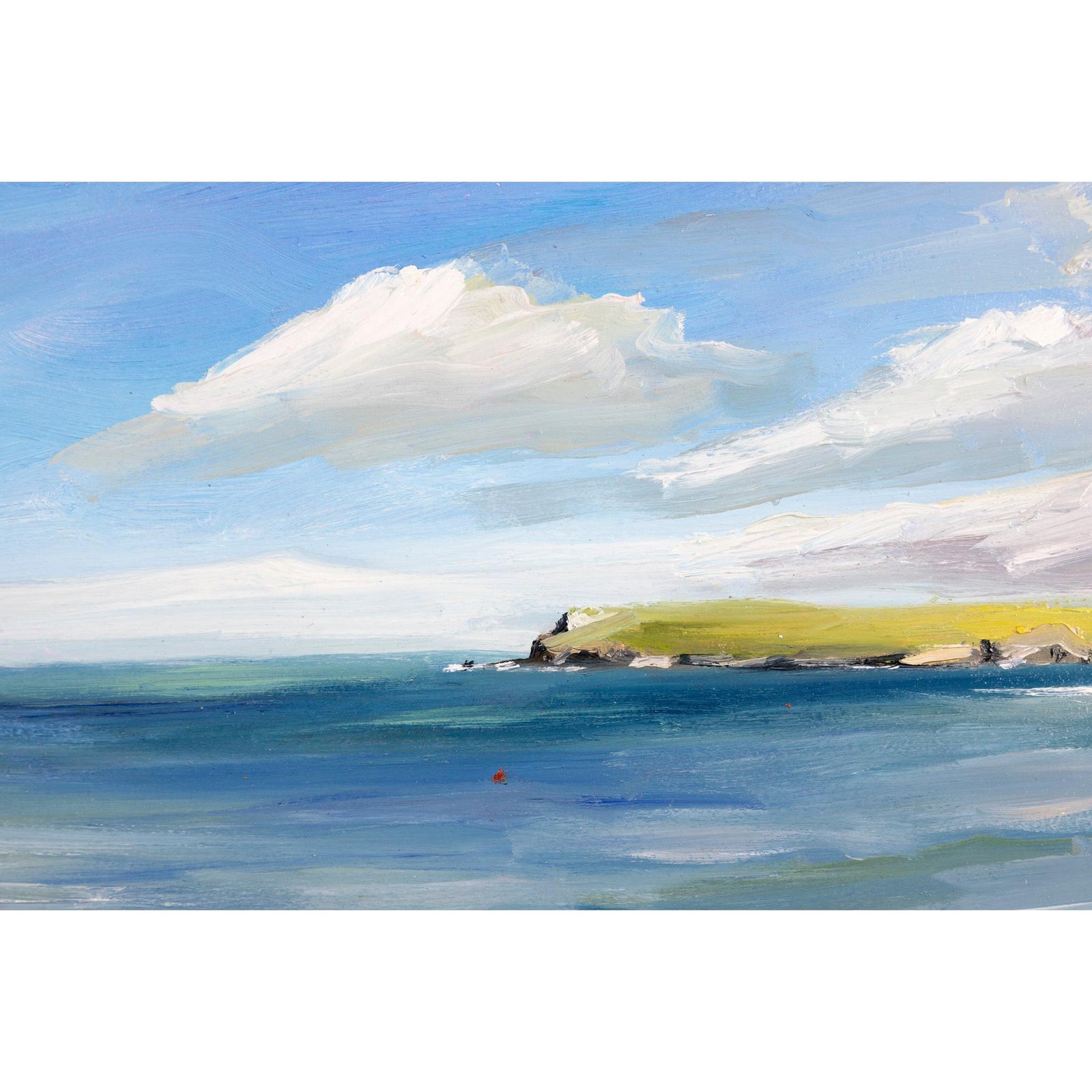 The Camel Mouth, acrylic on board, by Toby Ray, available at Padstow Gallery, Cornwall