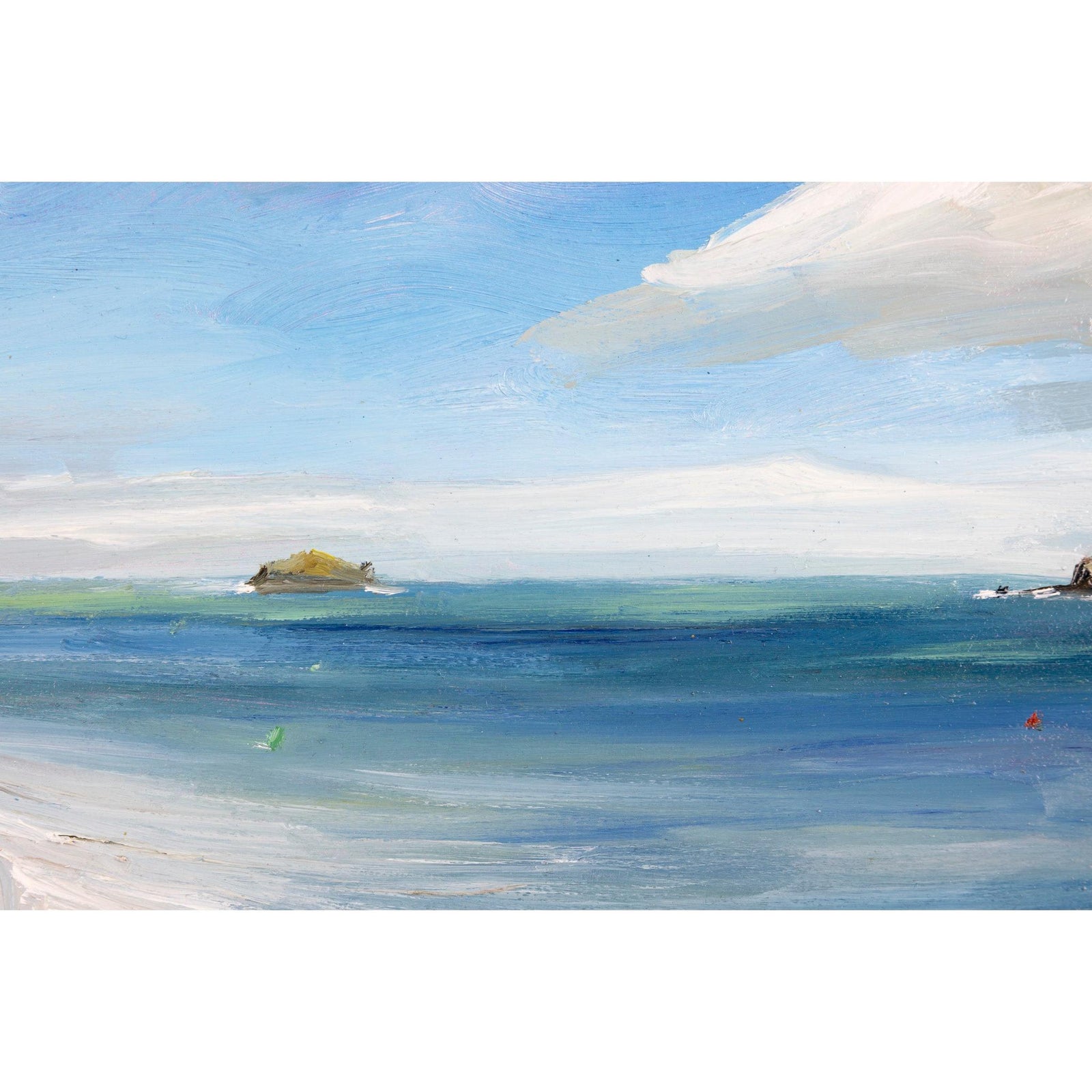 The Camel Mouth, acrylic on board, by Toby Ray, available at Padstow Gallery, Cornwall