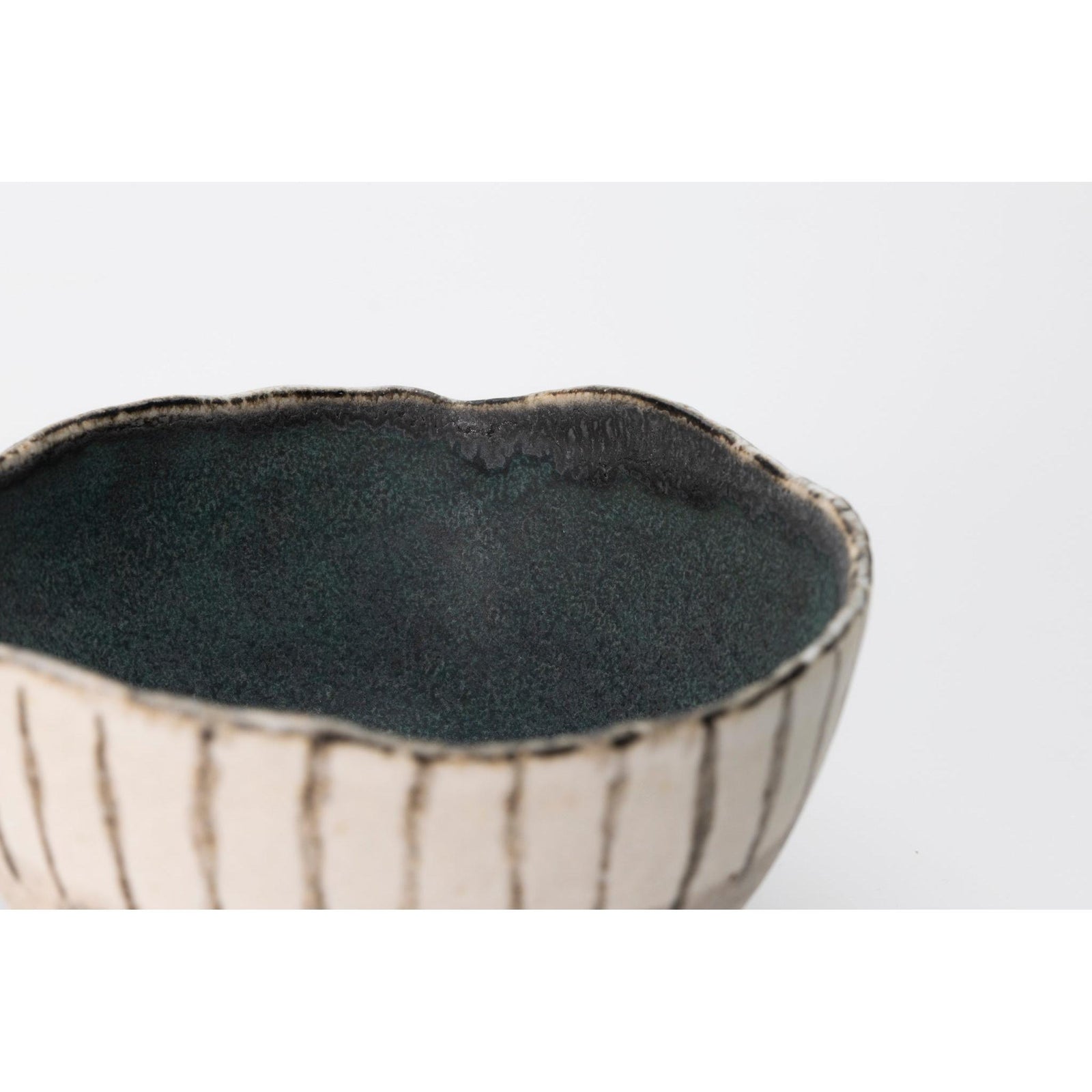JS11 Pinched Bowl II by Jane Silk ceramics available at Padstow Gallery, Cornwall