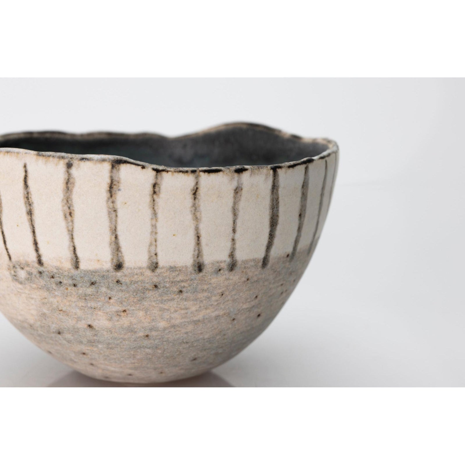 JS11 Pinched Bowl II by Jane Silk ceramics available at Padstow Gallery, Cornwall