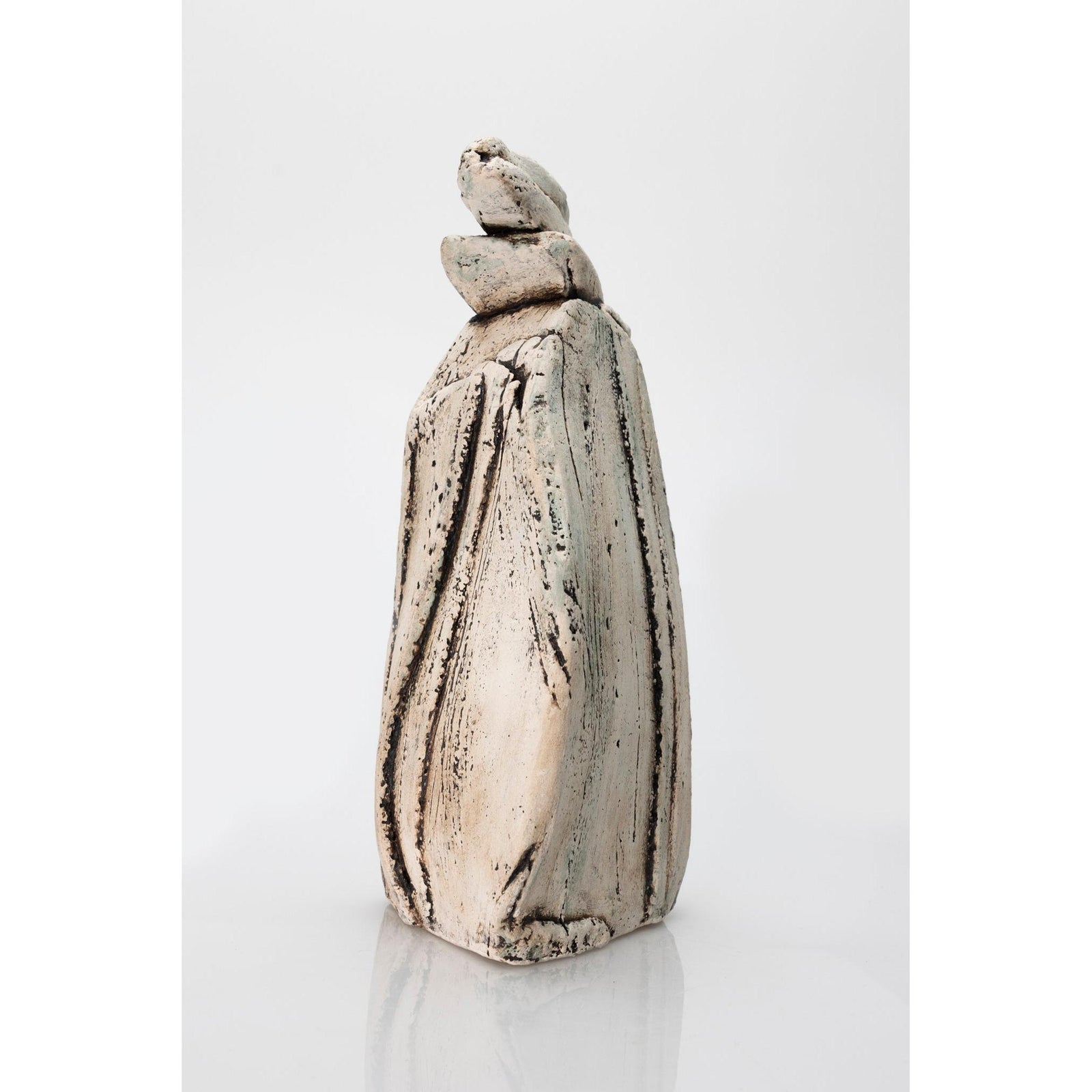 JS5 Boulder Stack by Jane Silk ceramics available at Padstow Gallery, Cornwall