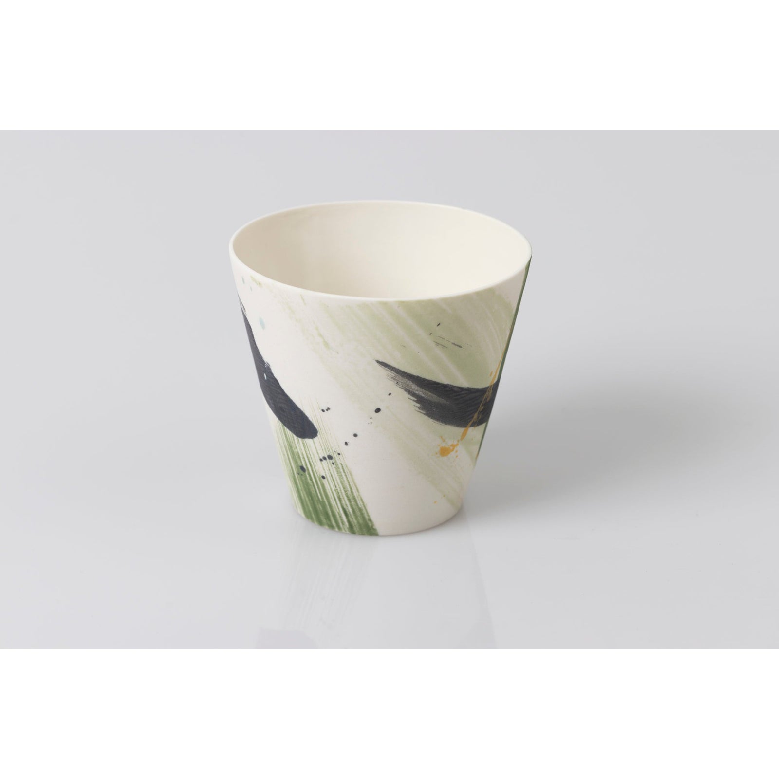 PG13 large cup, porcelain by Ali Tomlin ceramics, available at Padstow Gallery, Cornwall