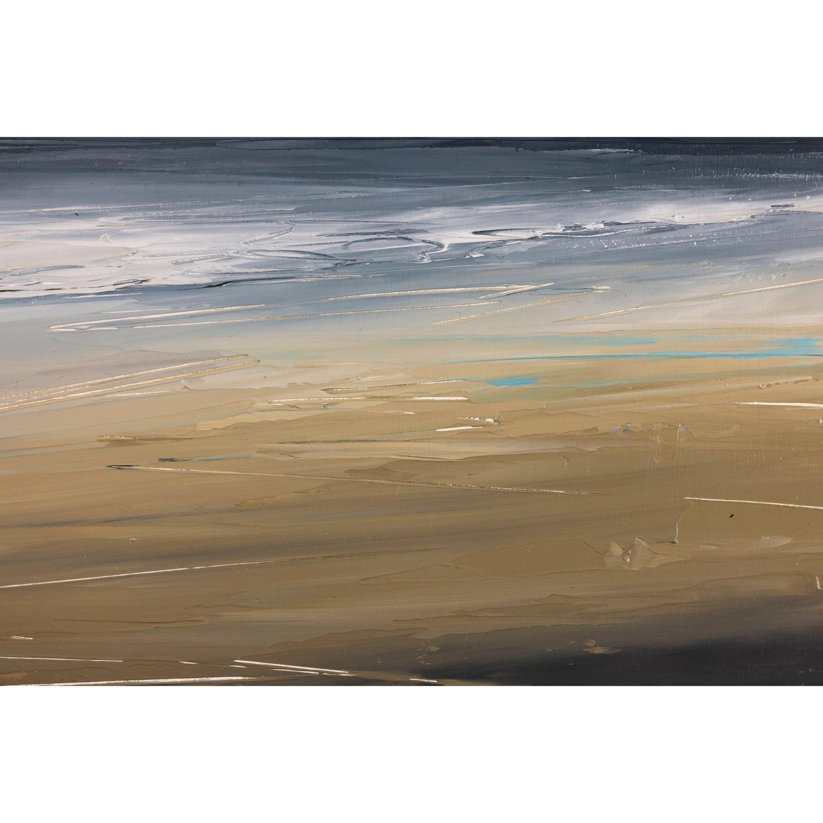 'Fresh Stepper' oil original painting by Georgia Hart, available at Padstow Gallery, Cornwall