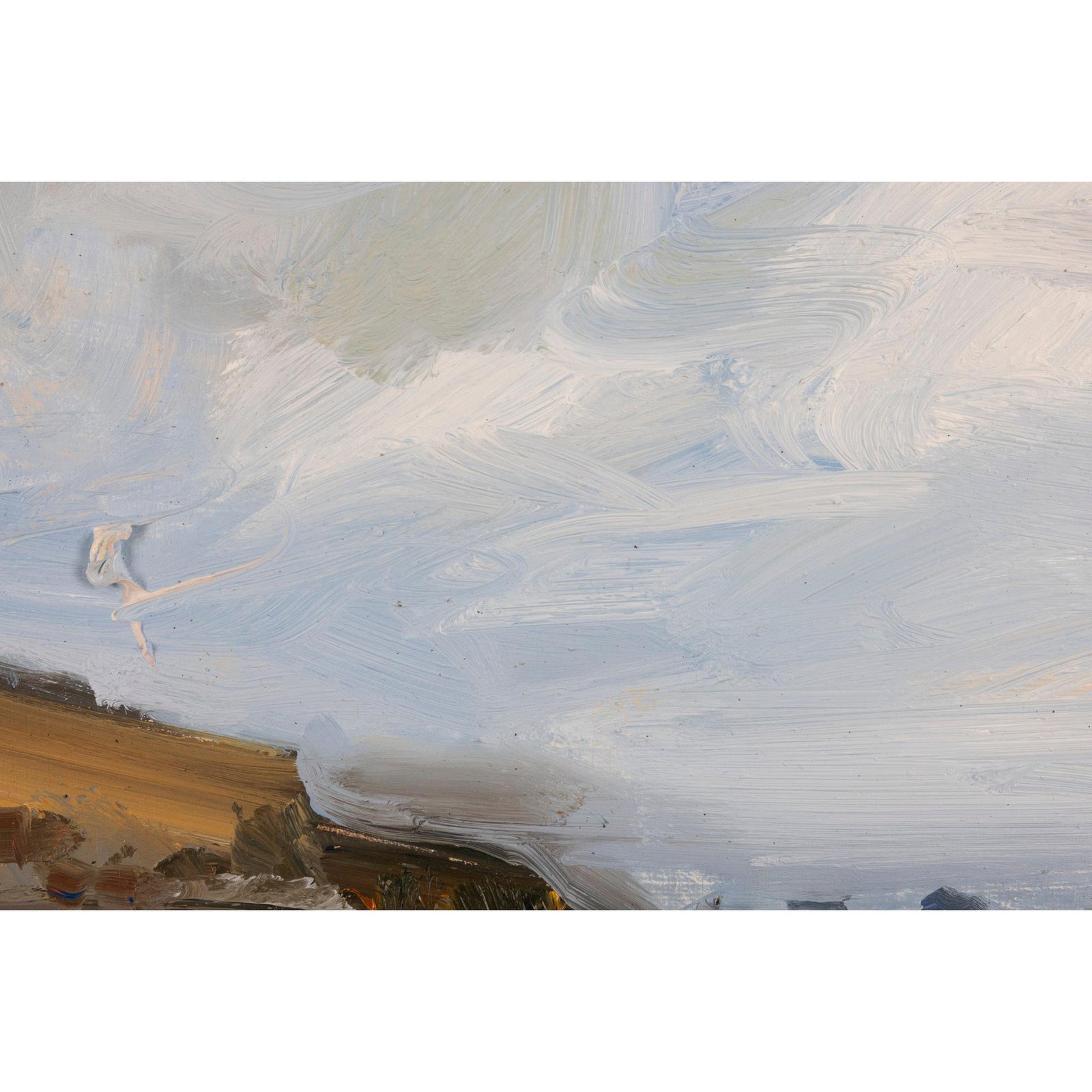 'Sunny Intervals and A Gentle Breeze' oil on board original by David Atkins, available at Padstow Gallery, Cornwall