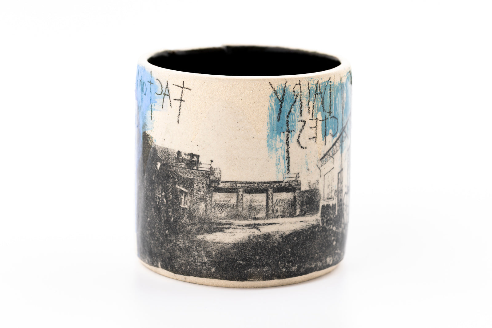 MG07 The Dairy Crest Factory by Megan Gant available at Padstow Gallery, Cornwall