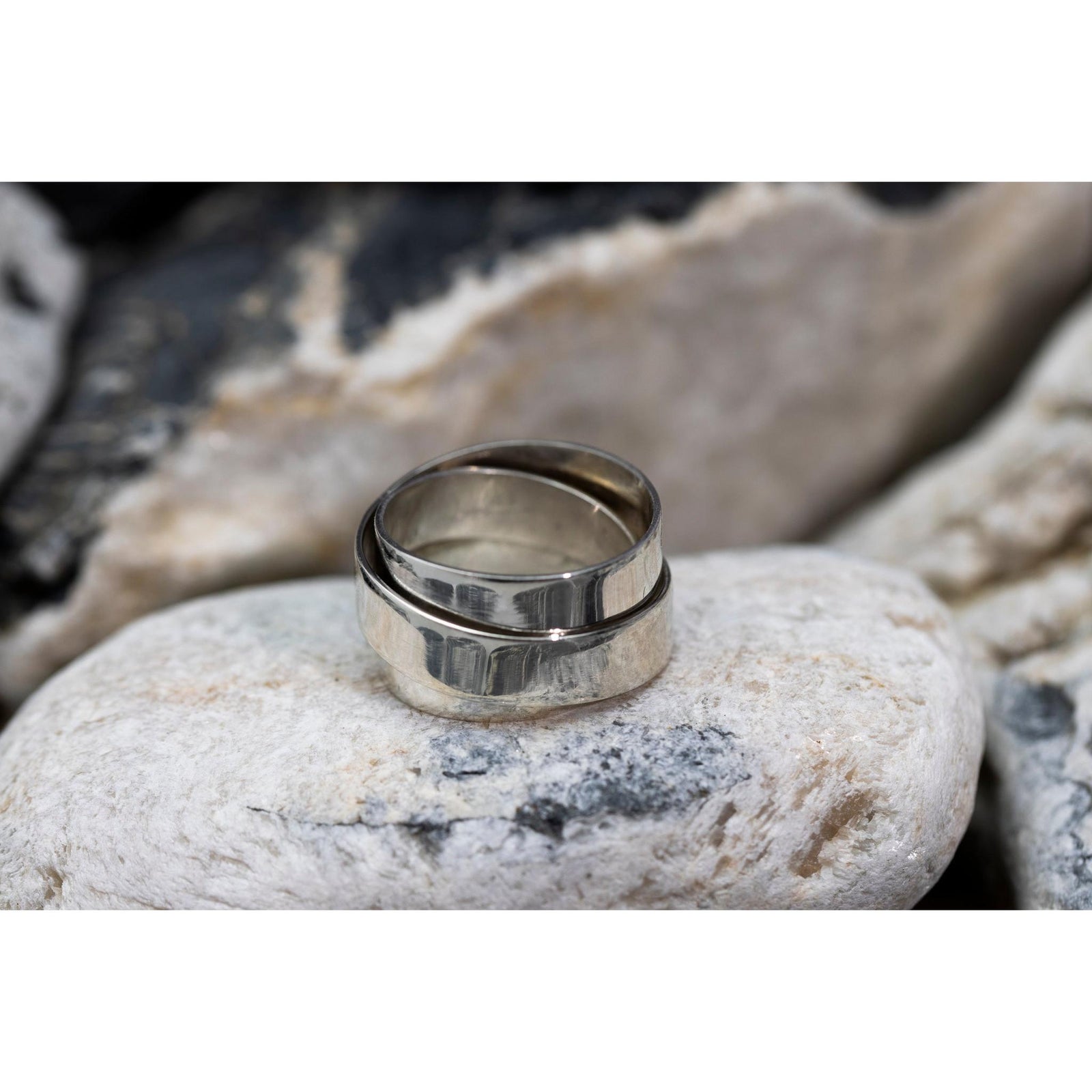 EG09 - Silver Ring - Size Q by Emma Goold available at Padstow Gallery Cornwall