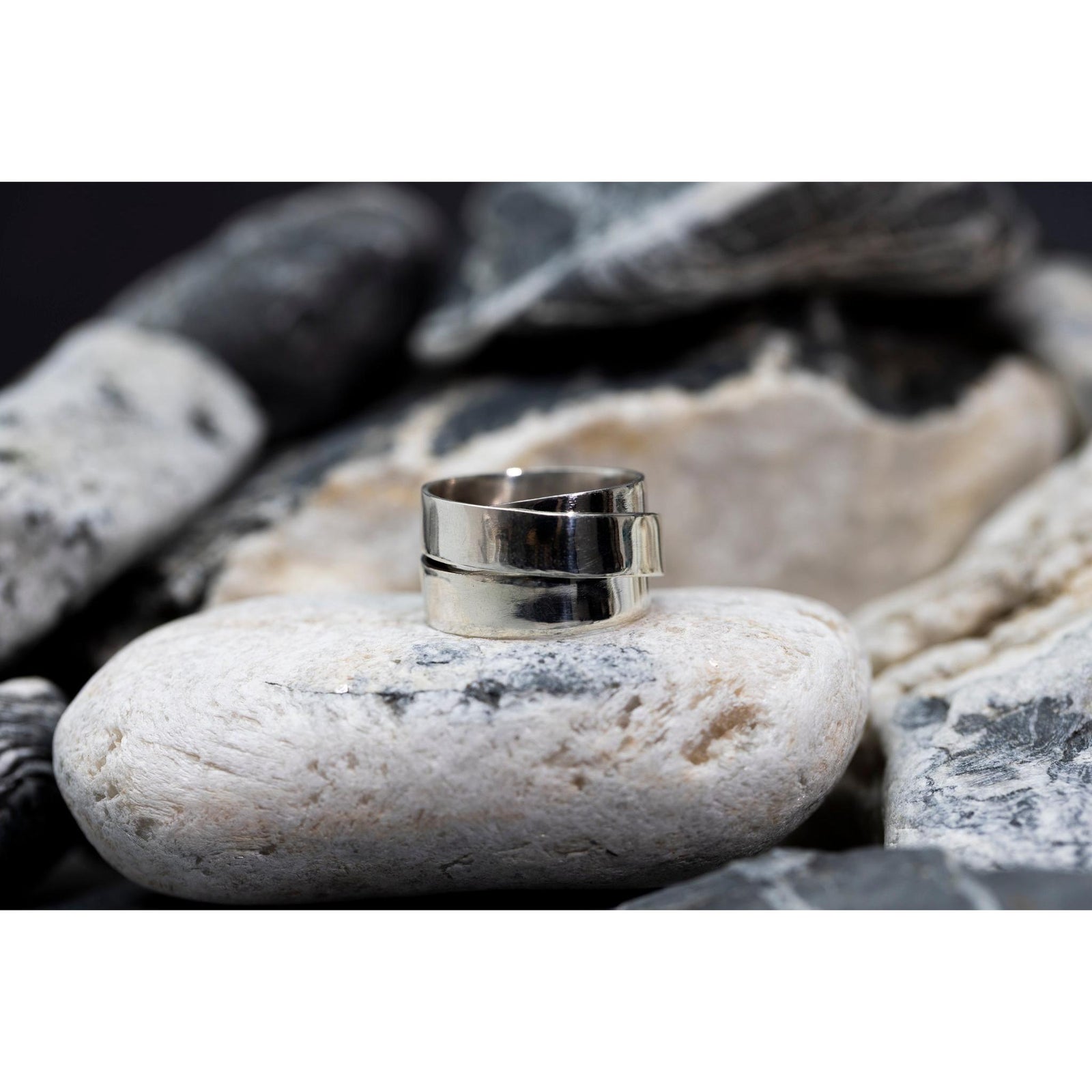 EG09 - Silver Ring - Size Q by Emma Goold available at Padstow Gallery Cornwall