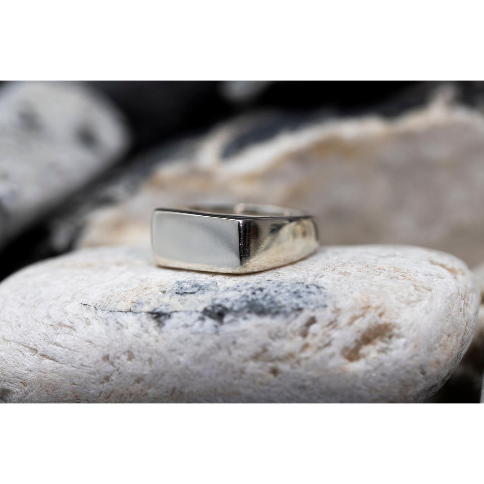EG06 - Silver Ring - Size P by Emma Goold available at Padstow Gallery Cornwall
