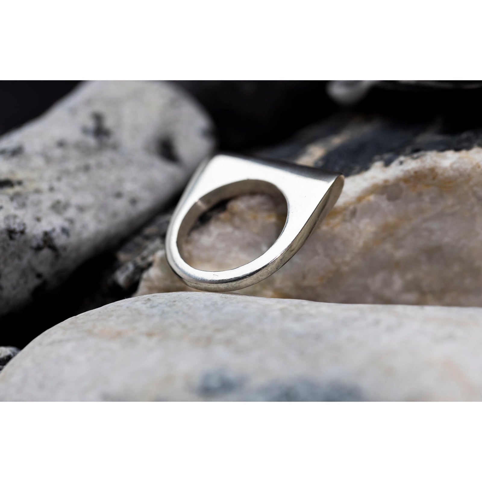 EG13 - Silver Ring - Size L by Emma Goold available at Padstow Gallery Cornwall