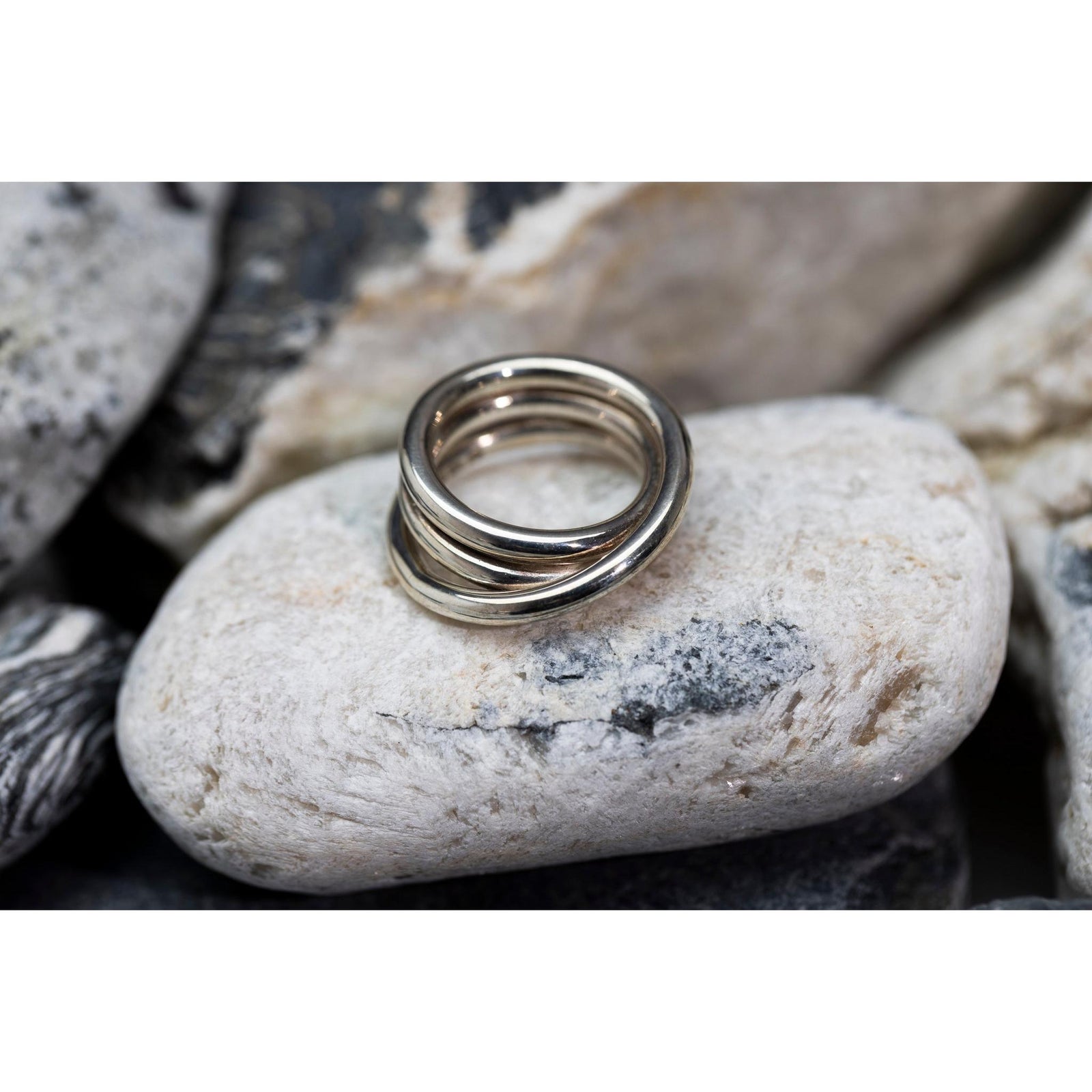 EG12 - Silver Ring - Size P by Emma Goold available at Padstow Gallery Cornwall