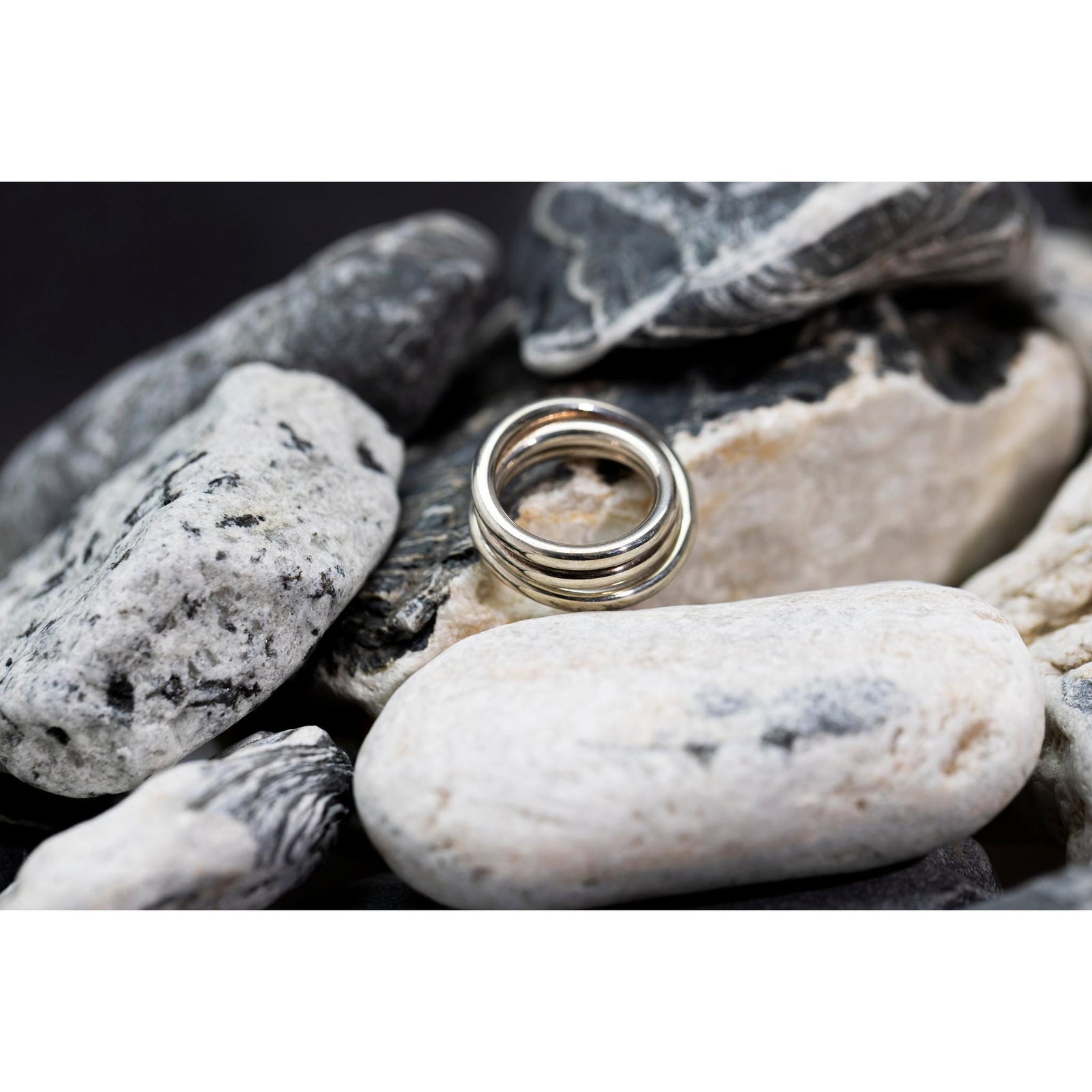 EG12 - Silver Ring - Size P by Emma Goold available at Padstow Gallery Cornwall