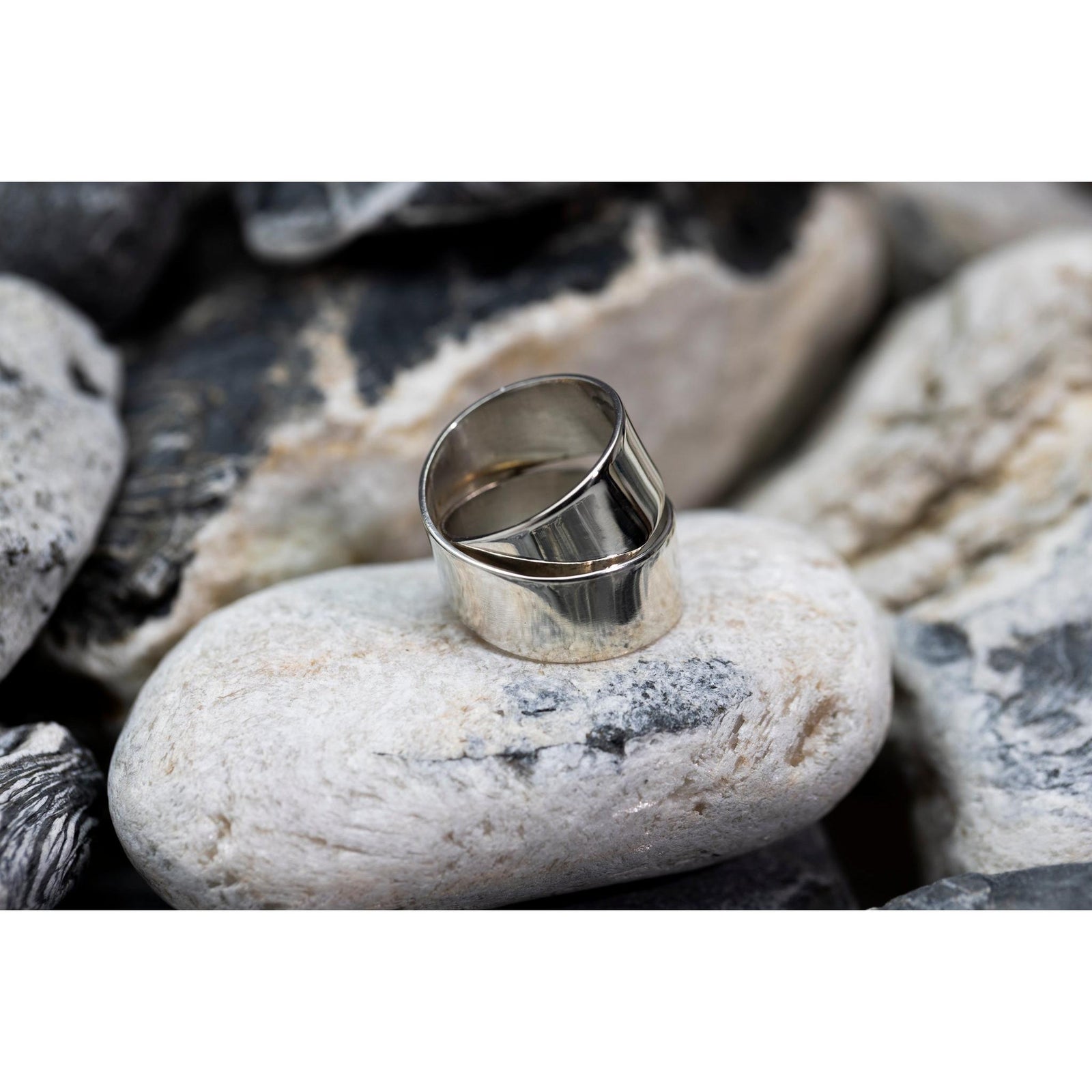 EG10 - Silver Ring - Size R by Emma Goold available at Padstow Gallery Cornwall