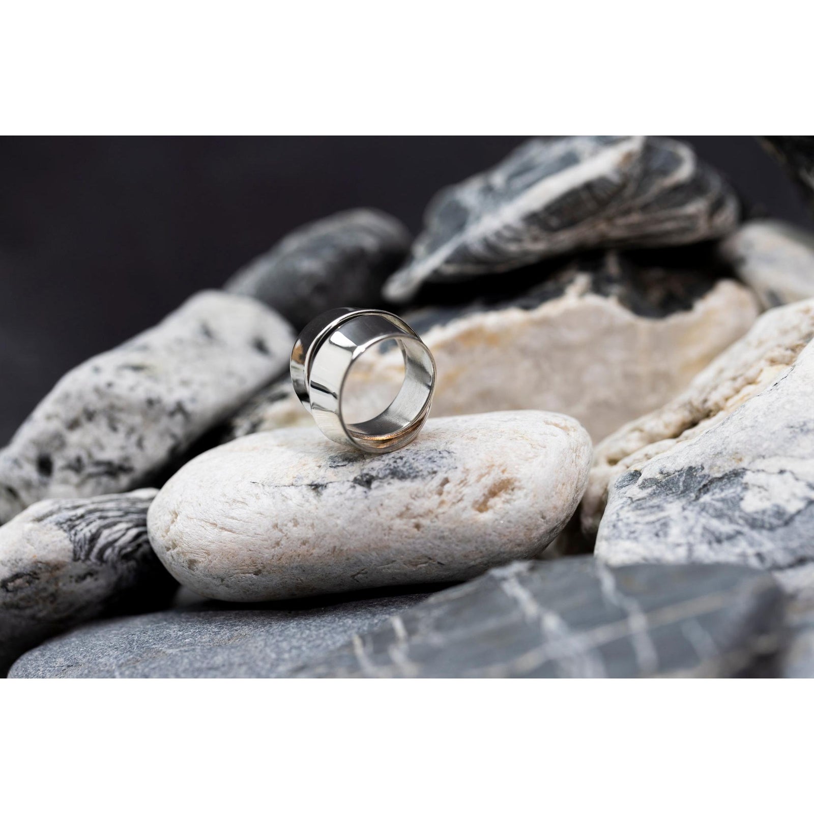 EG10 - Silver Ring - Size R by Emma Goold available at Padstow Gallery Cornwall