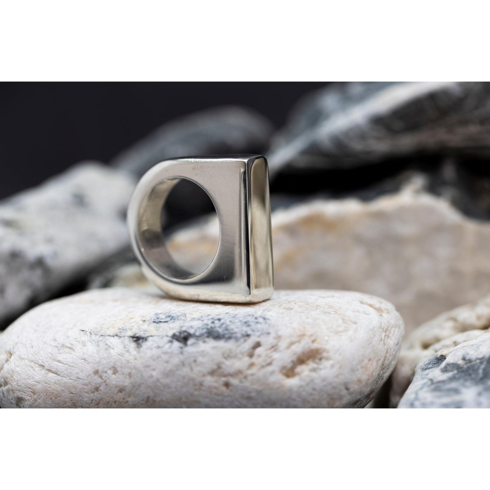 EG04 - Silver Ring - Size Q by Emma Goold available at Padstow Gallery Cornwall