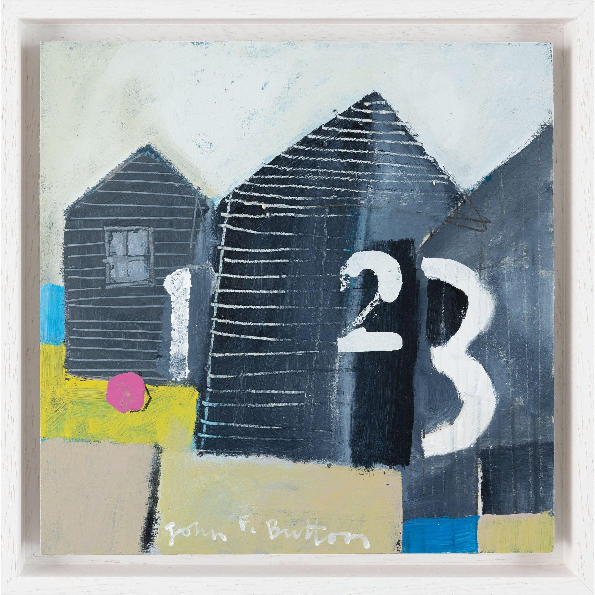 1, 2, 3... by John Button available at Padstow Gallery, Cornwall