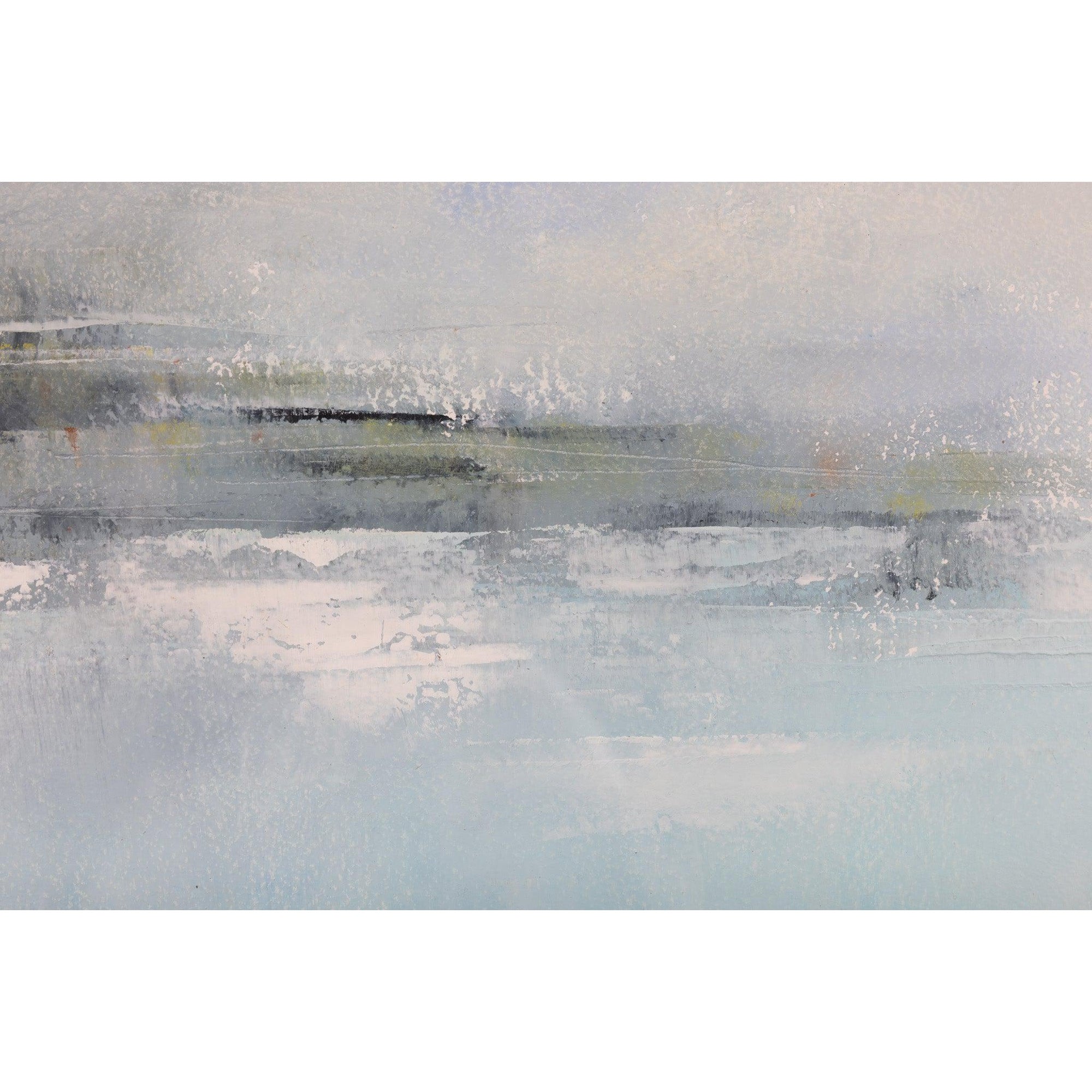 'Over the River' oil on paper by Ben Lucas, available at Padstow Gallery, Cornwall