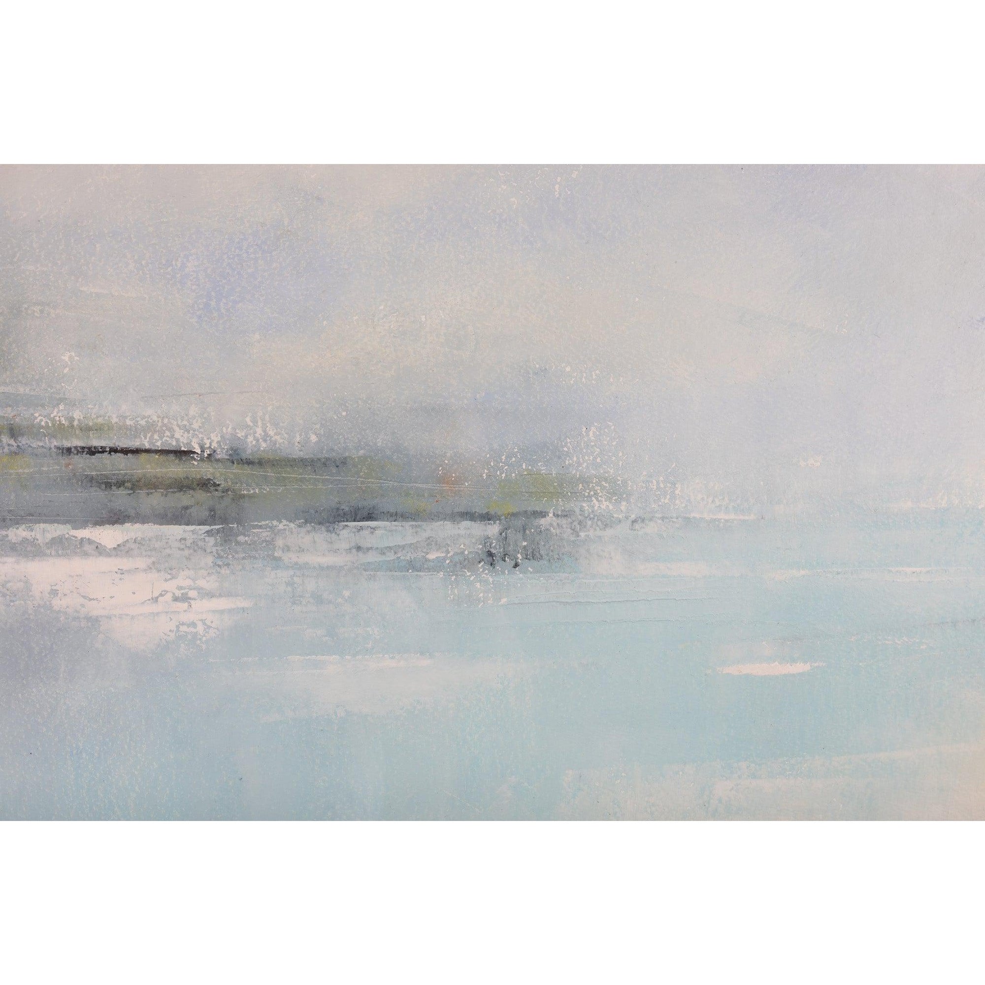 'Over the River' oil on paper by Ben Lucas, available at Padstow Gallery, Cornwall