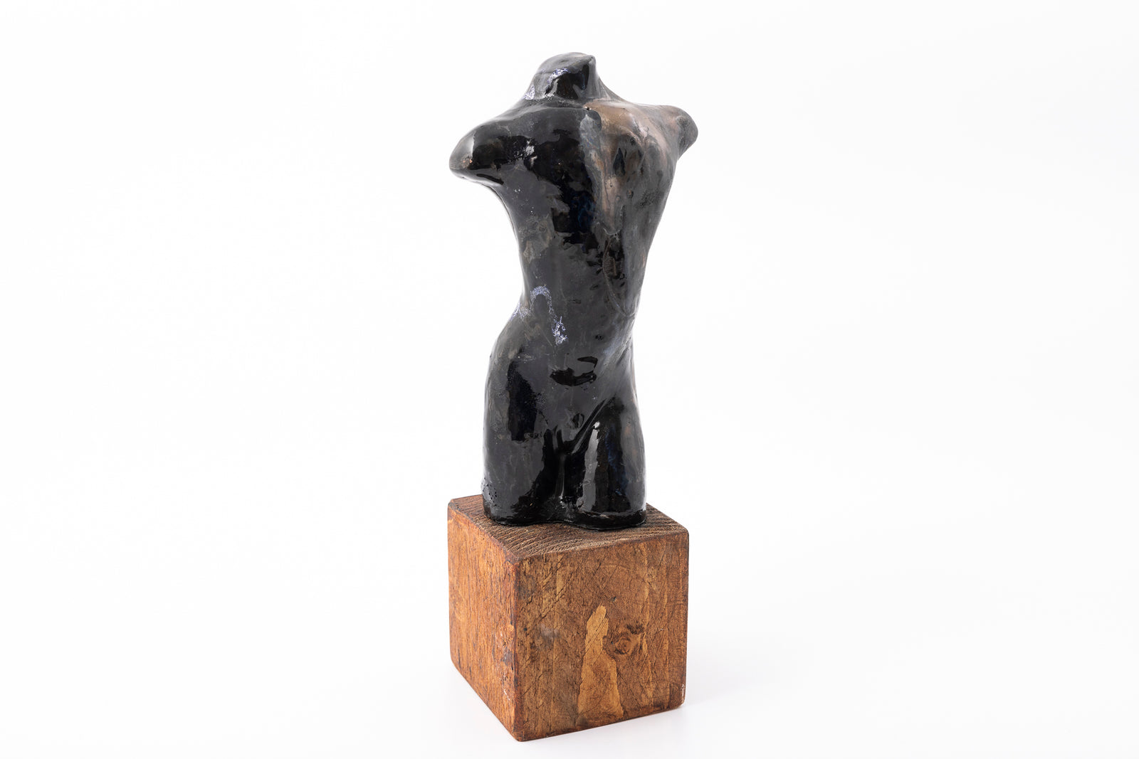 SH74 Jack glazed terracotta figure by Sophie Howard available at Padstow Gallery Cornwall