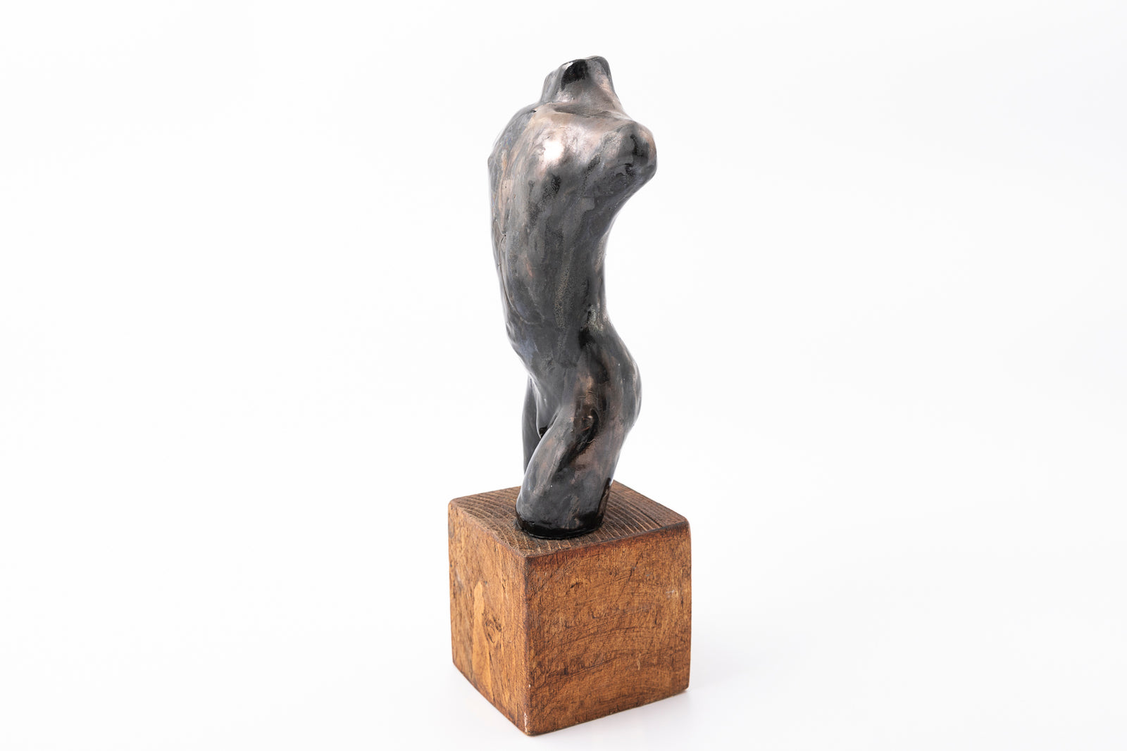 SH74 Jack glazed terracotta figure by Sophie Howard available at Padstow Gallery Cornwall