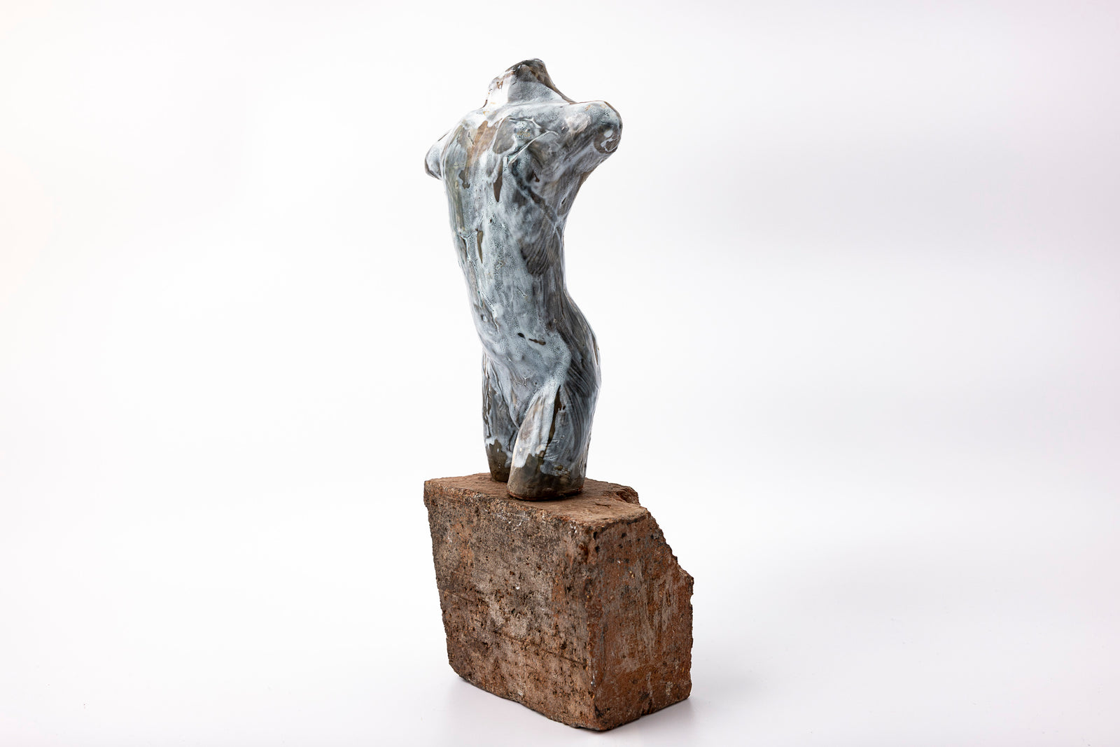 SH76 Jack glazed terracotta figure by Sophie Howard available at Padstow Gallery Cornwall