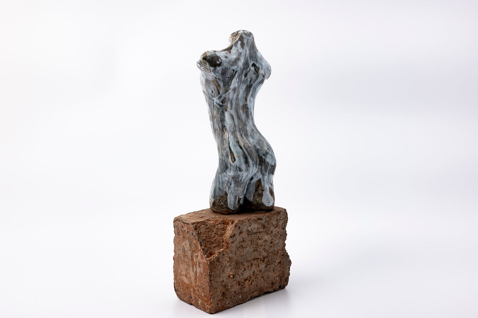 SH76 Jack glazed terracotta figure by Sophie Howard available at Padstow Gallery Cornwall