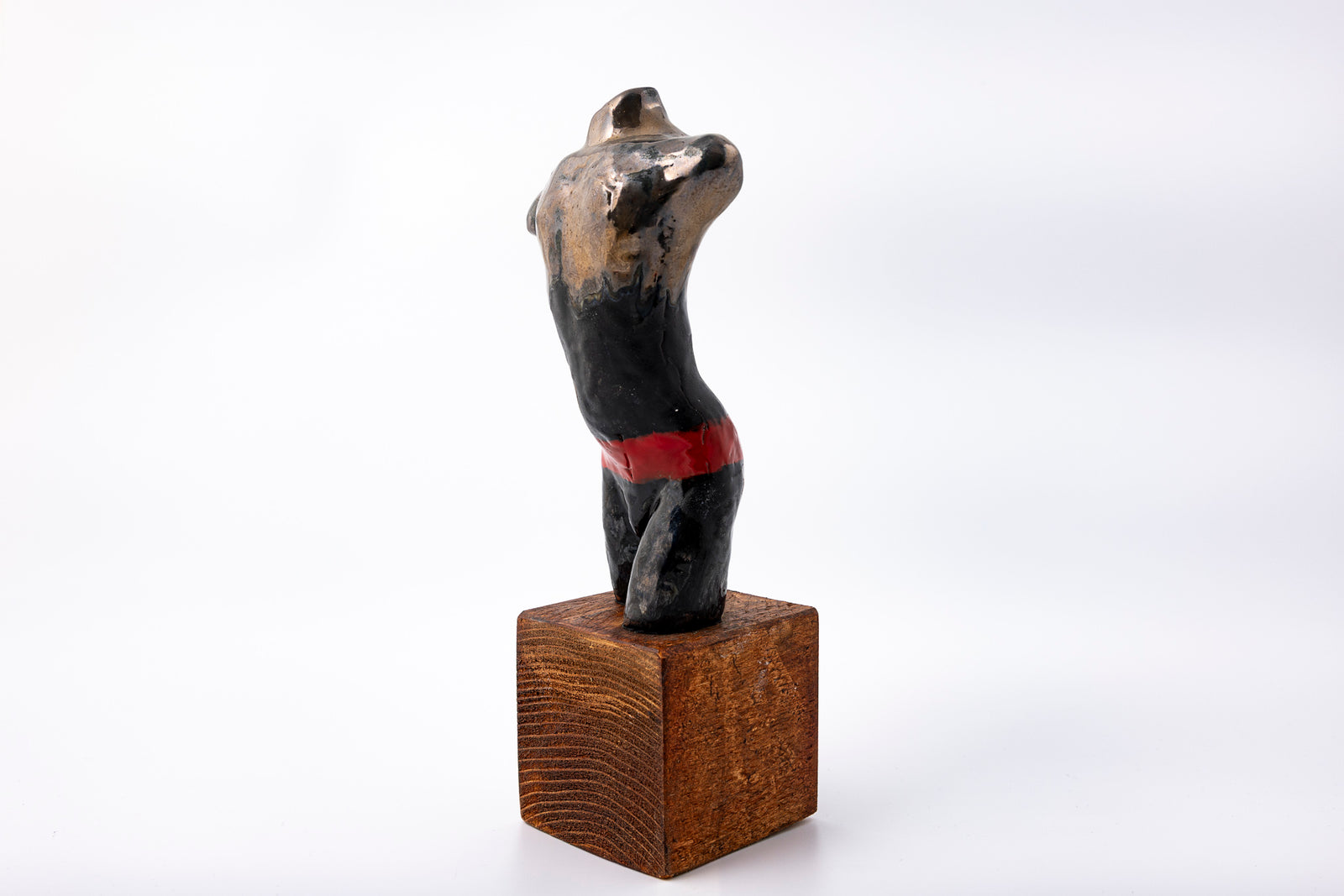 SH73 Jack glazed terracotta figure by Sophie Howard available at Padstow Gallery Cornwall