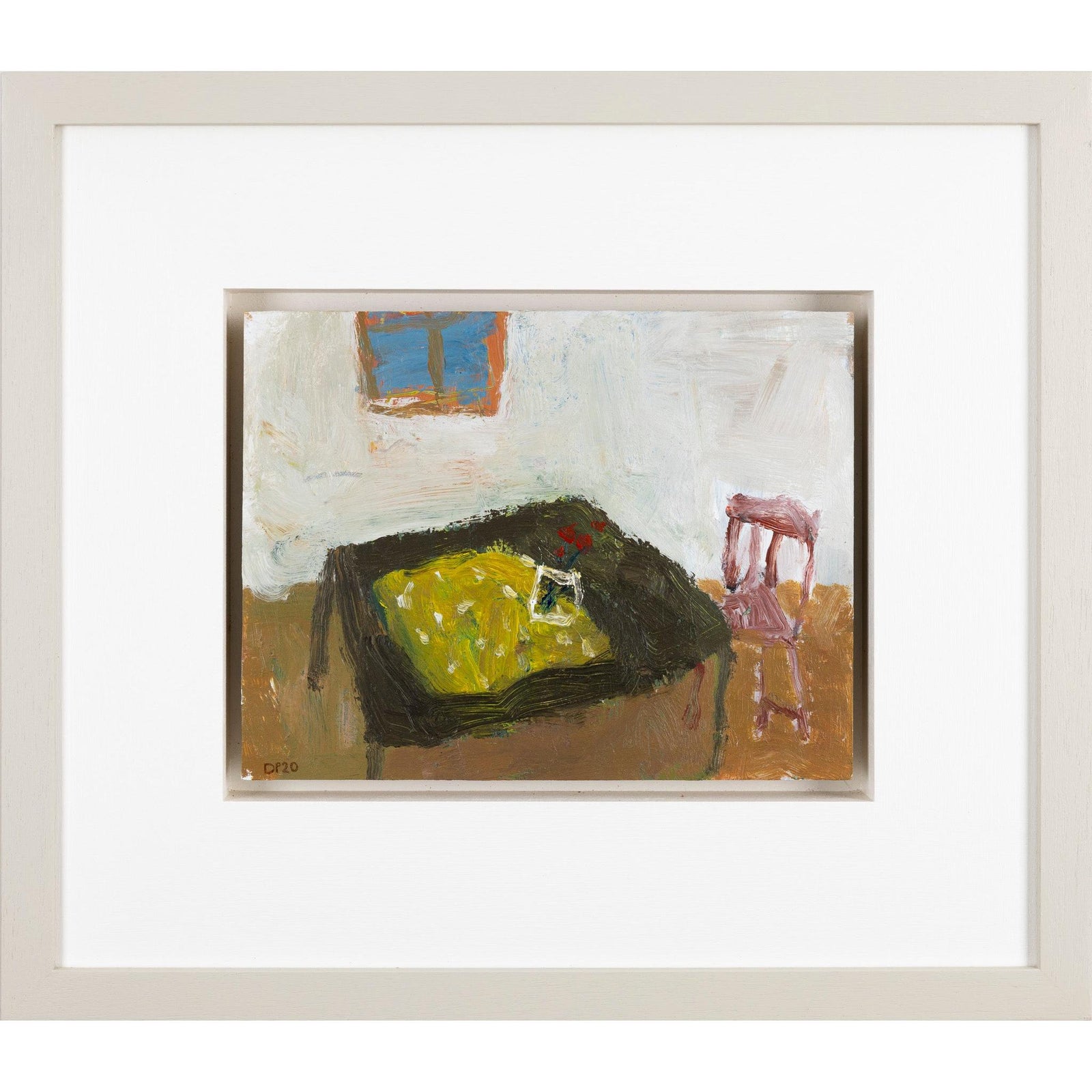 'Posies' mixed media and oil original by David Pearce fine art, available at Padstow Gallery, Cornwall