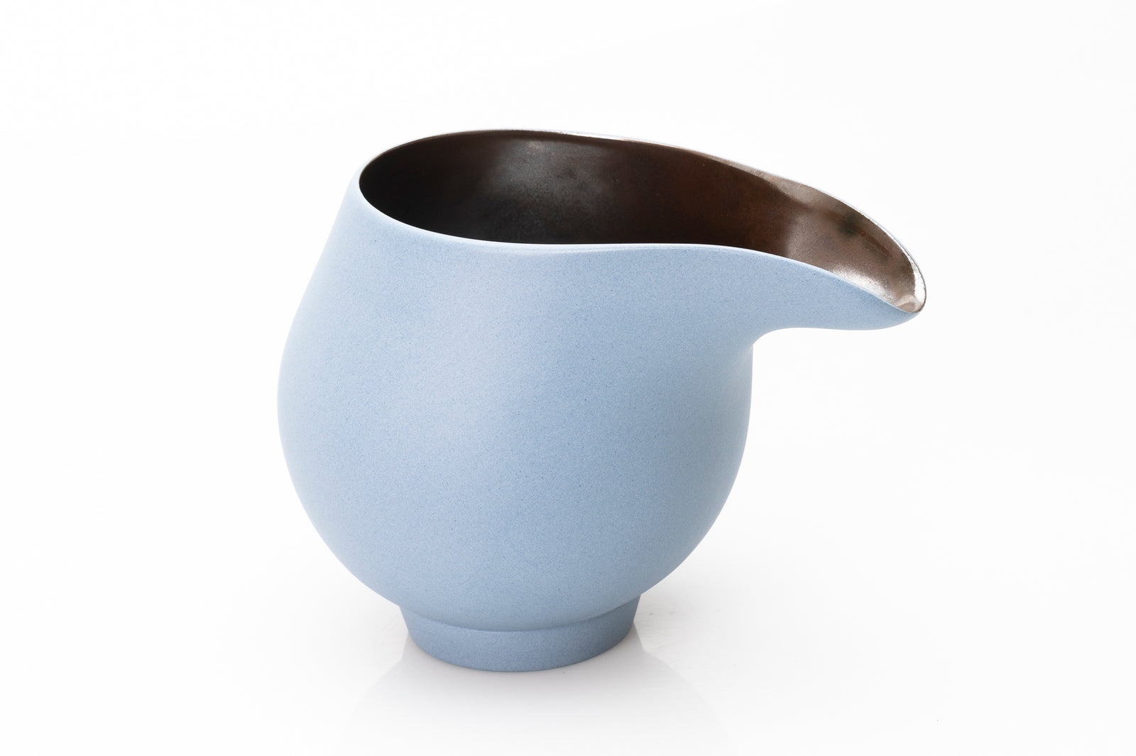 Large Cornflower flow jug by Kate Schuricht ceramics, available at Padstow Gallery Cornwall