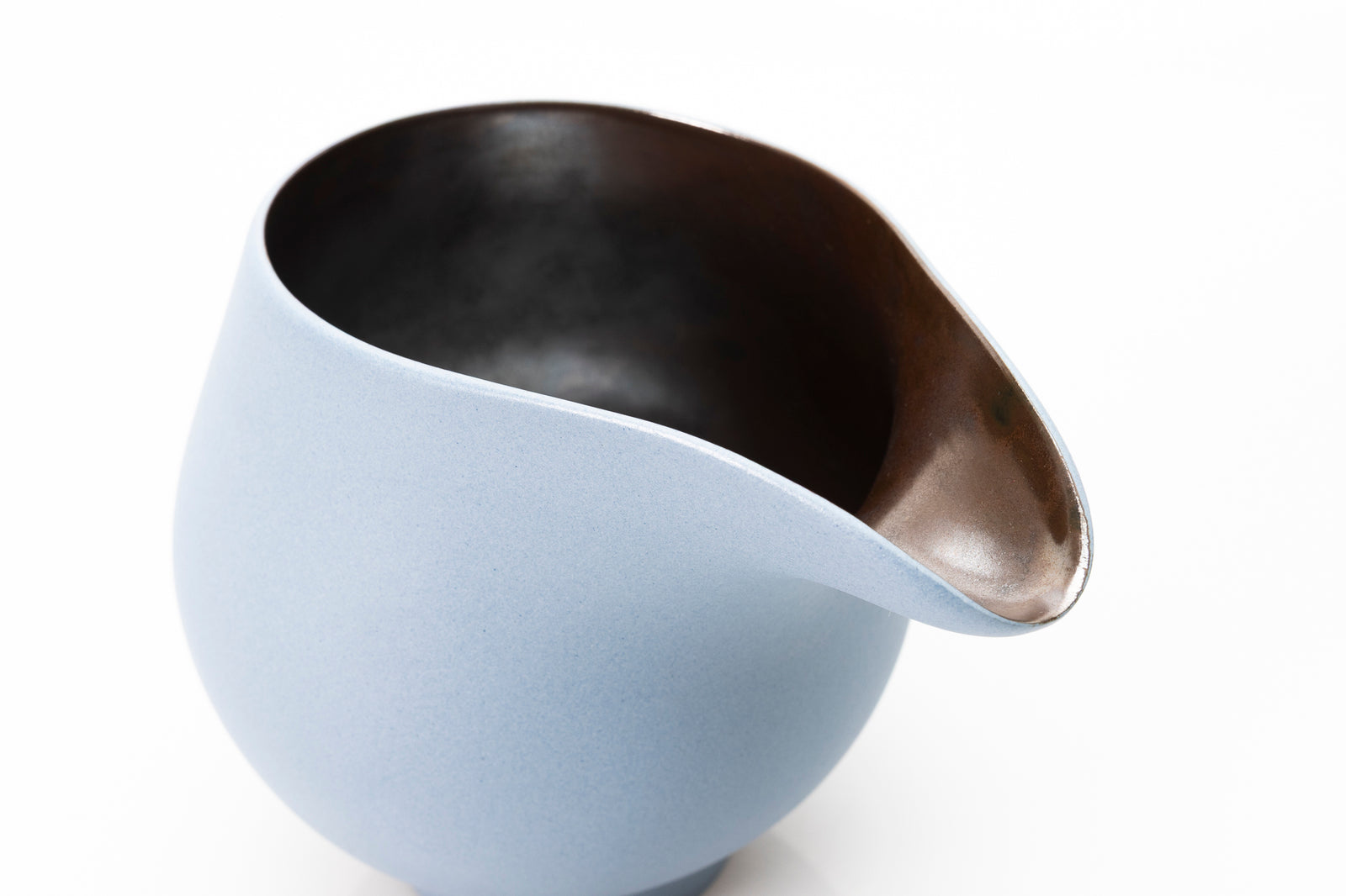 Large Cornflower flow jug by Kate Schuricht ceramics, available at Padstow Gallery Cornwall