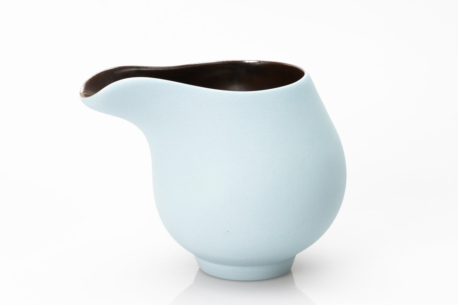 Ocean Blue flow jug by Kate Schuricht ceramics, available at Padstow Gallery Cornwall