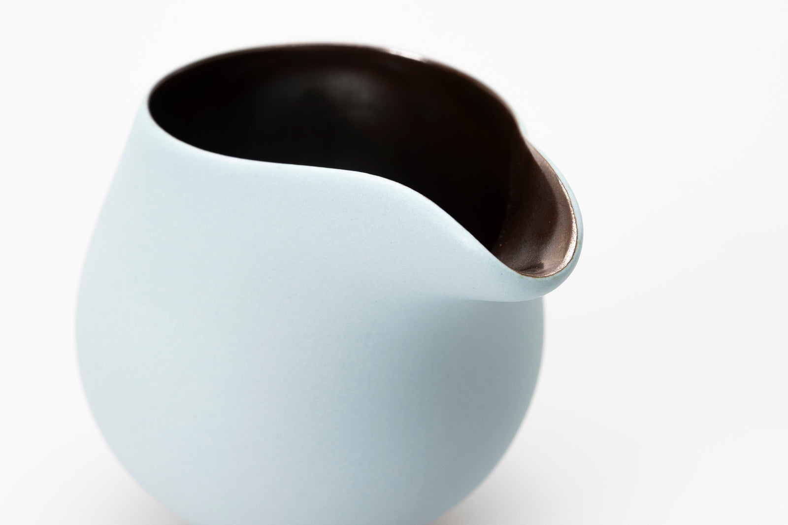 Ocean Blue flow jug by Kate Schuricht ceramics, available at Padstow Gallery Cornwall