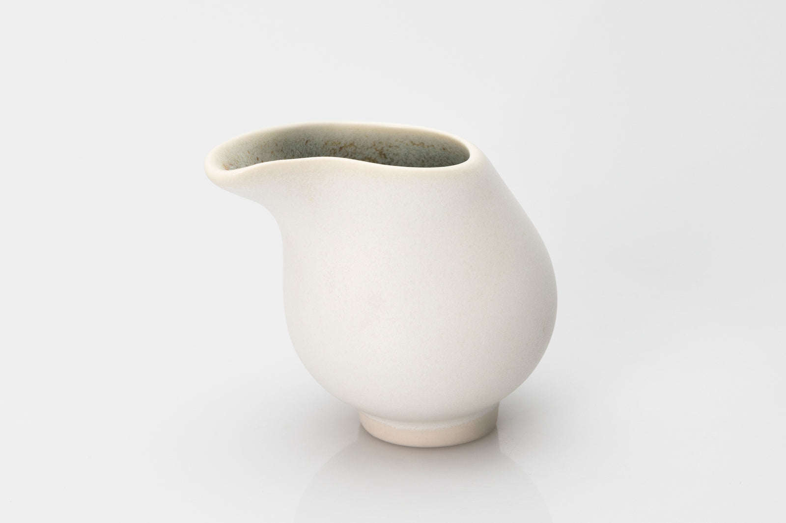 Small stoneware flow jug by Kate Schuricht ceramics, available at Padstow Gallery Cornwall