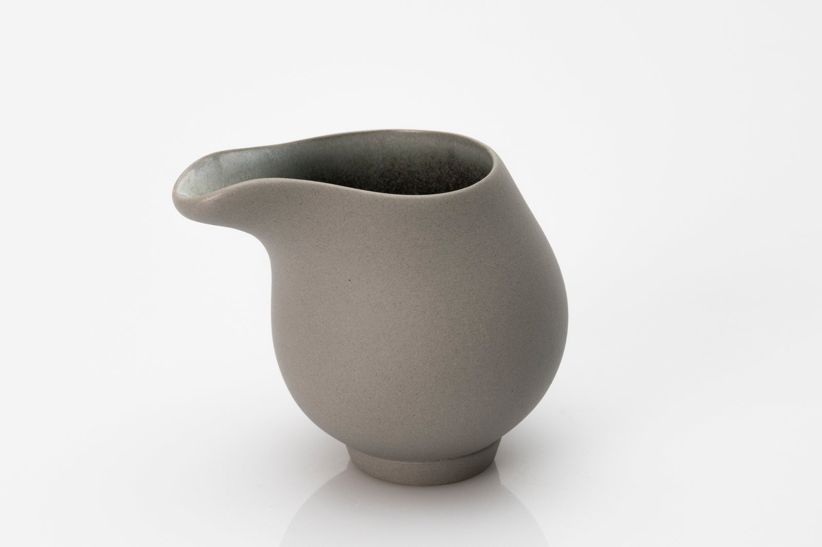 Small stoneware flow jug by Kate Schuricht ceramics, available at Padstow Gallery Cornwall