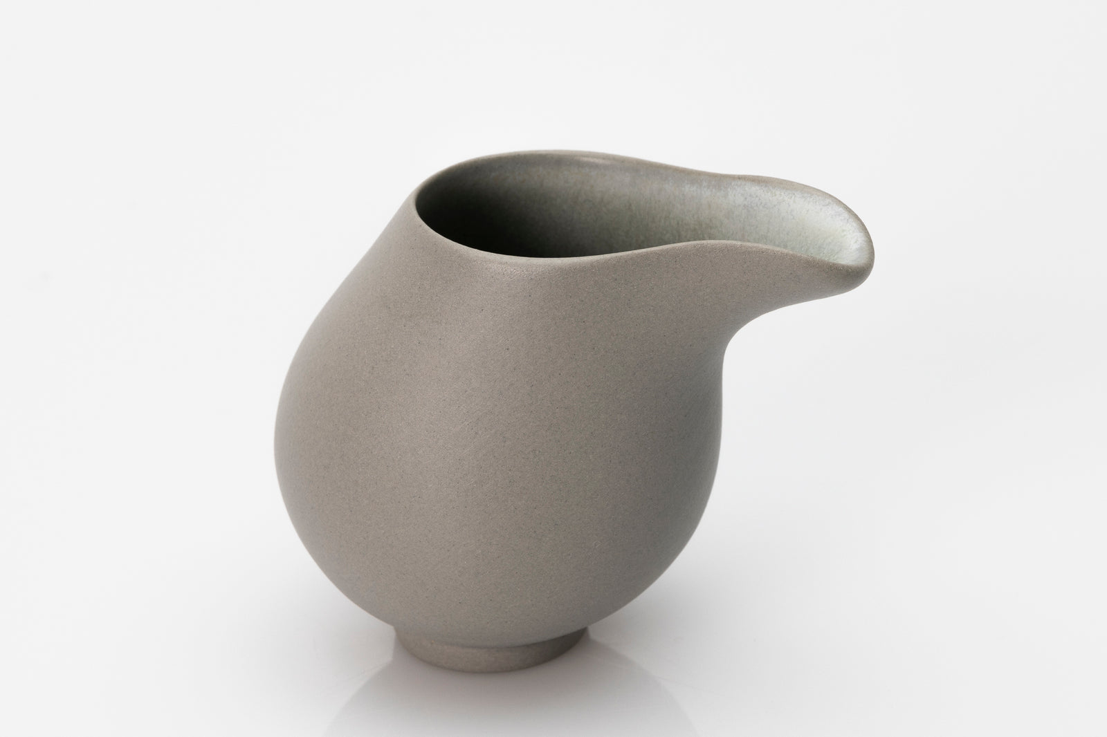 Small stoneware flow jug by Kate Schuricht ceramics, available at Padstow Gallery Cornwall