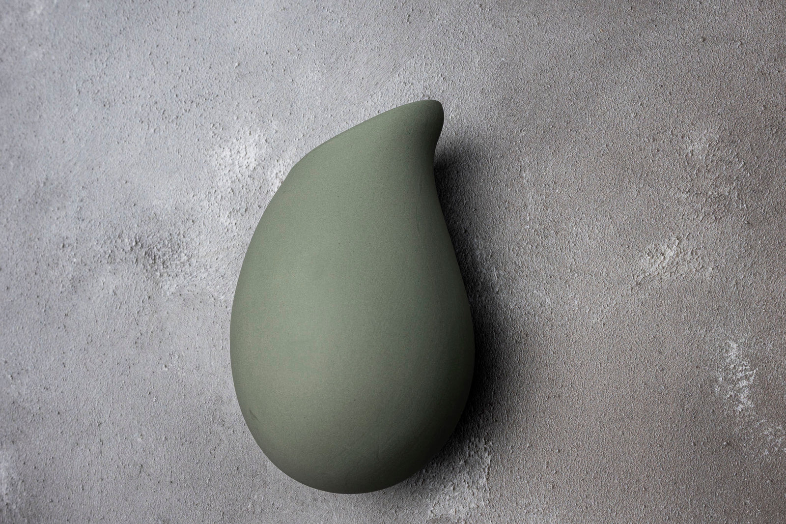 Droplet Wall Vase by Kate Schuricht ceramics, available at Padstow Gallery Cornwall