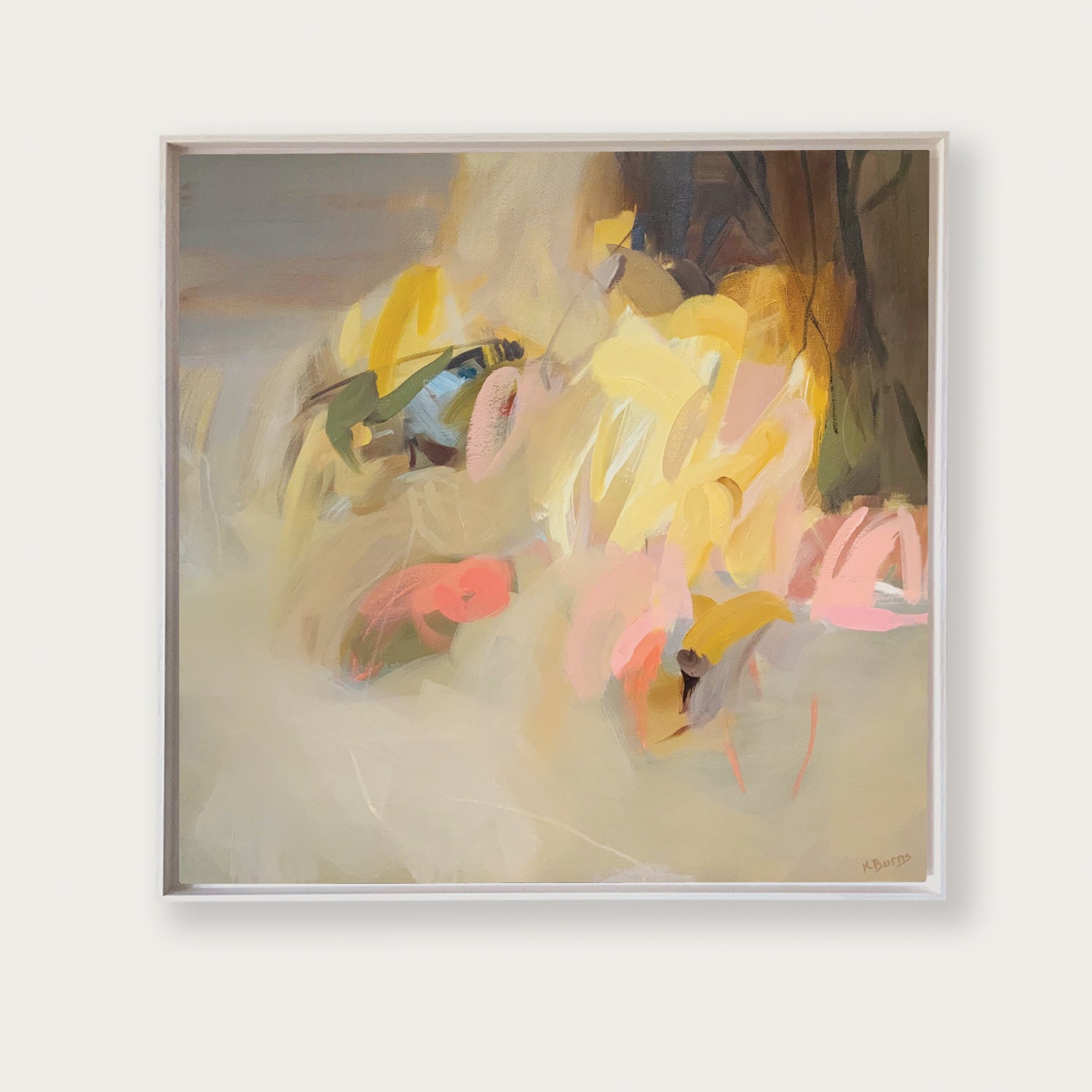 Mays Dance oil on canvas by Kate Burns fine art, available at Padstow Gallery, Cornwall