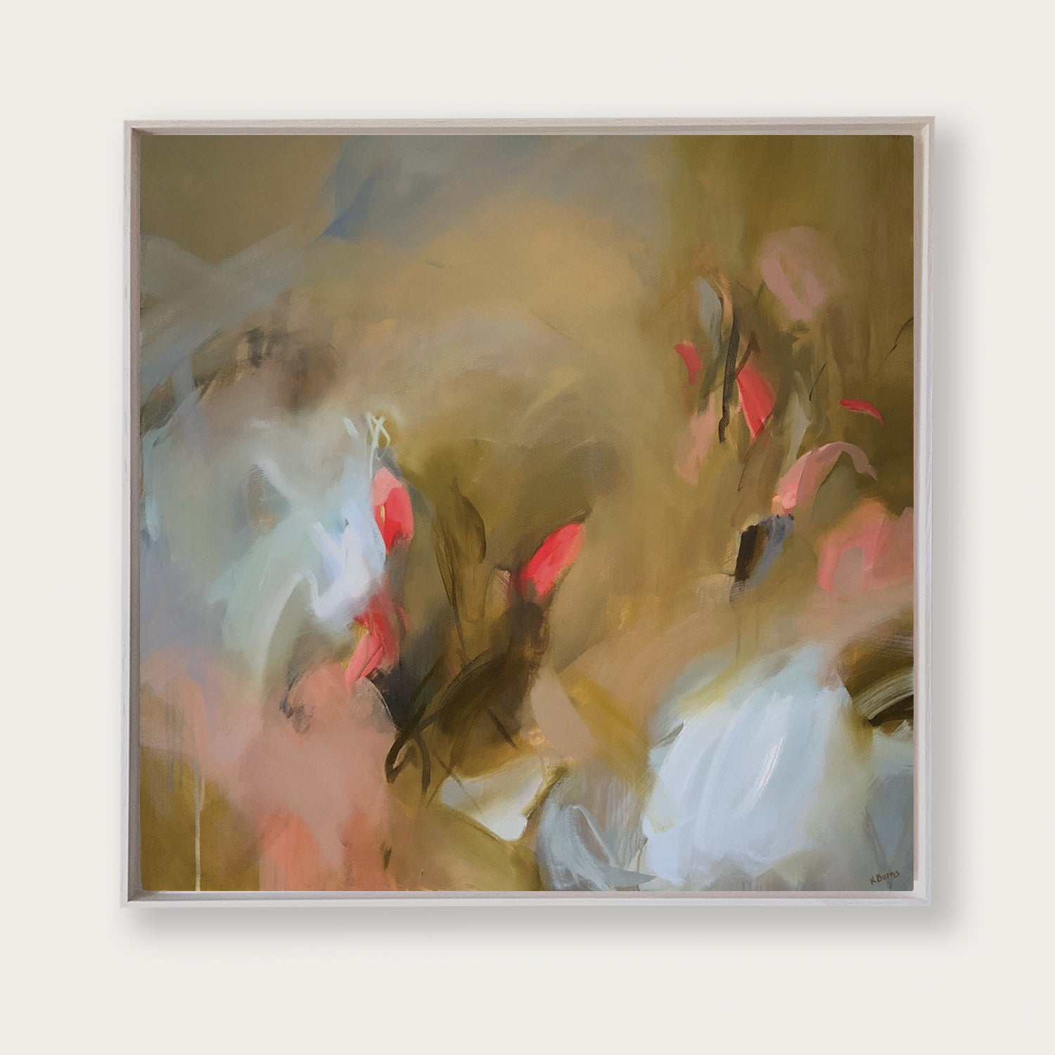 Sentimental, oil on canvas by Kate Burns fine art, available at Padstow Gallery, Cornwall