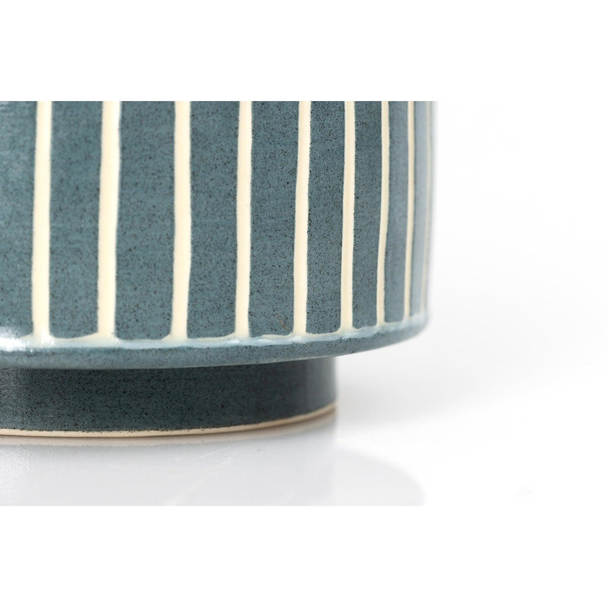 Sh.V2 Short Bowl, handbuilt ceramic created by Emily-Kriste Wilcox, available from Padstow Gallery, Cornwall
