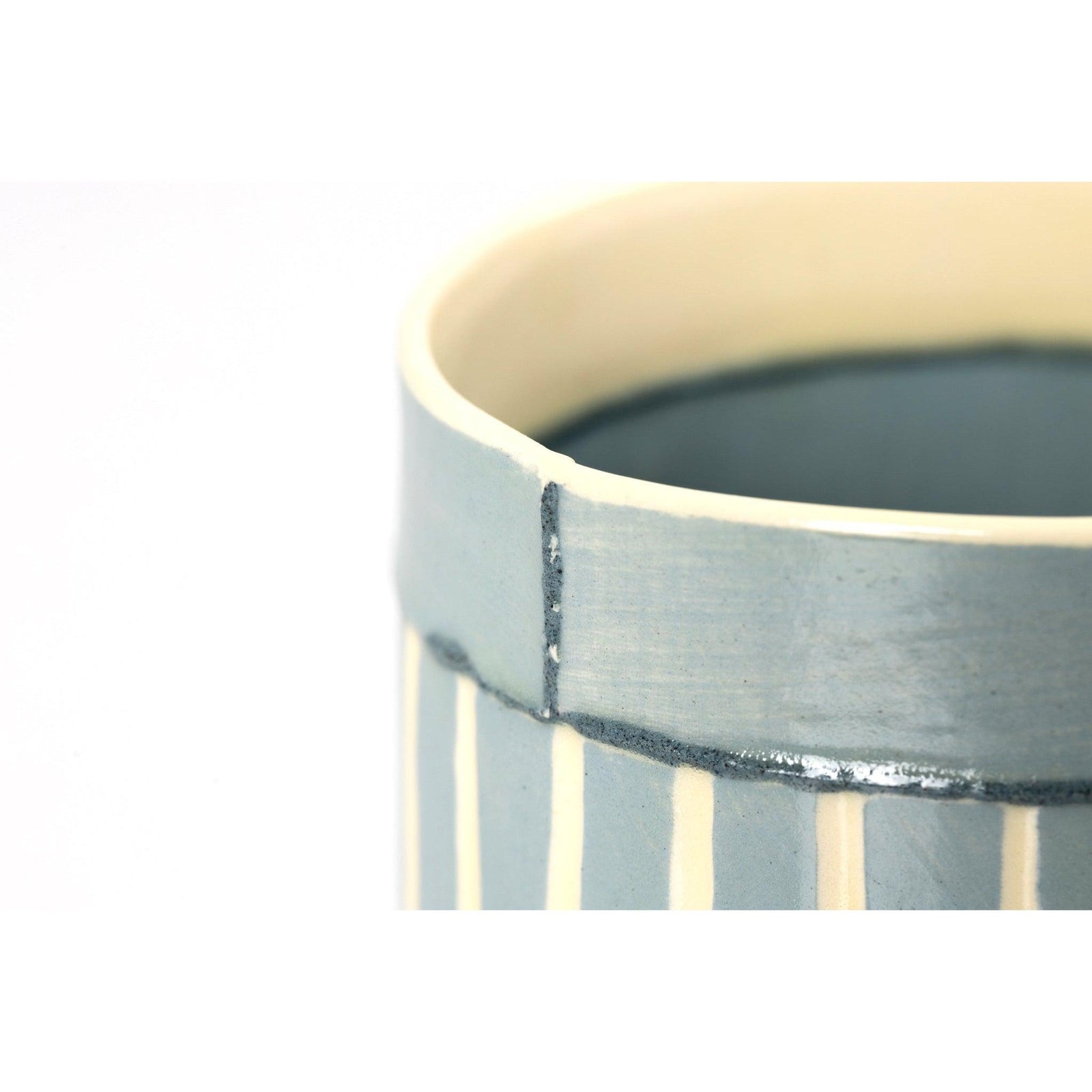 SV6 Small Vessel, handbuilt ceramic created by Emily-Kriste Wilcox, available from Padstow Gallery, Cornwall