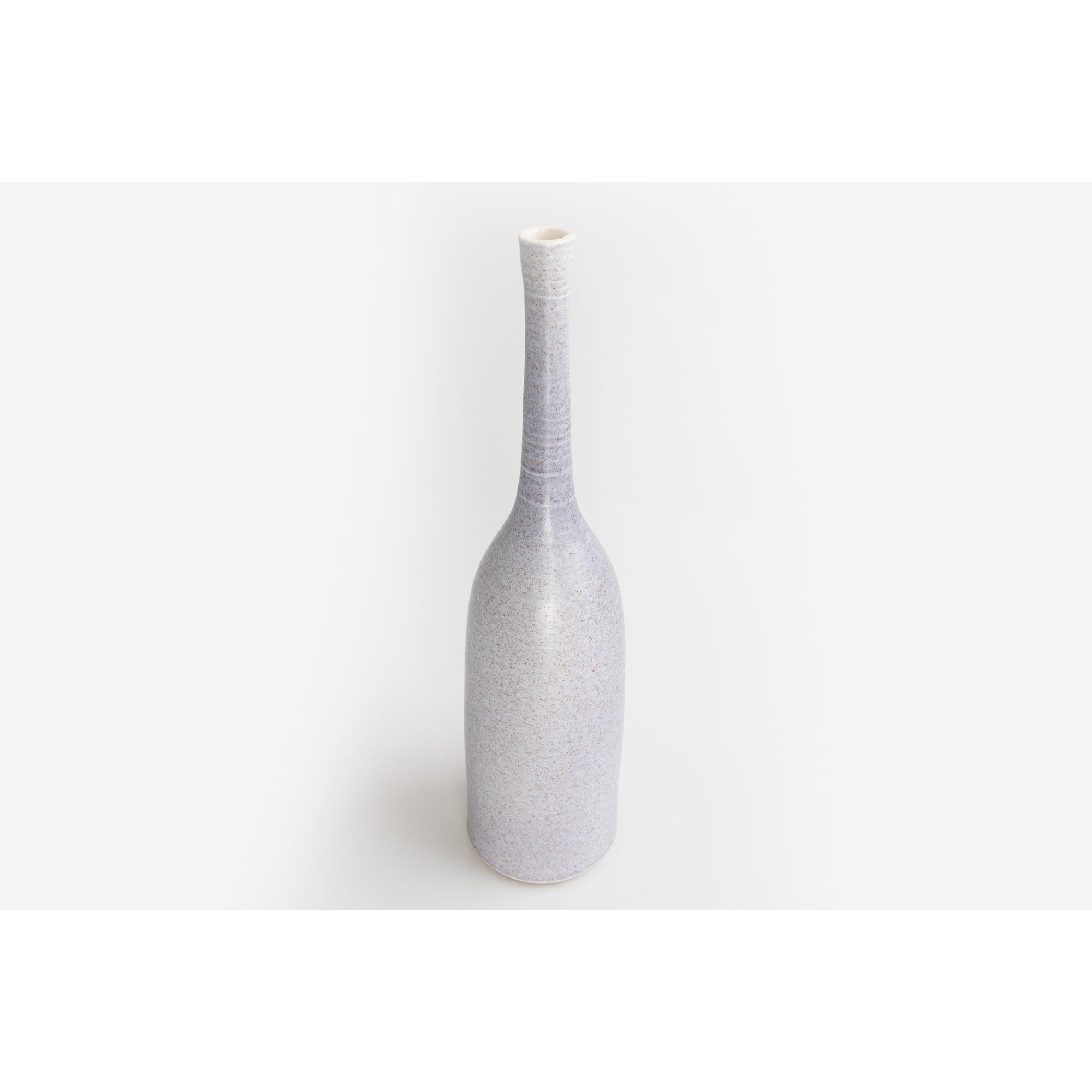 'LB148 French Grey Bottle' by Lucy Burley ceramics, available at Padstow Gallery, Cornwall