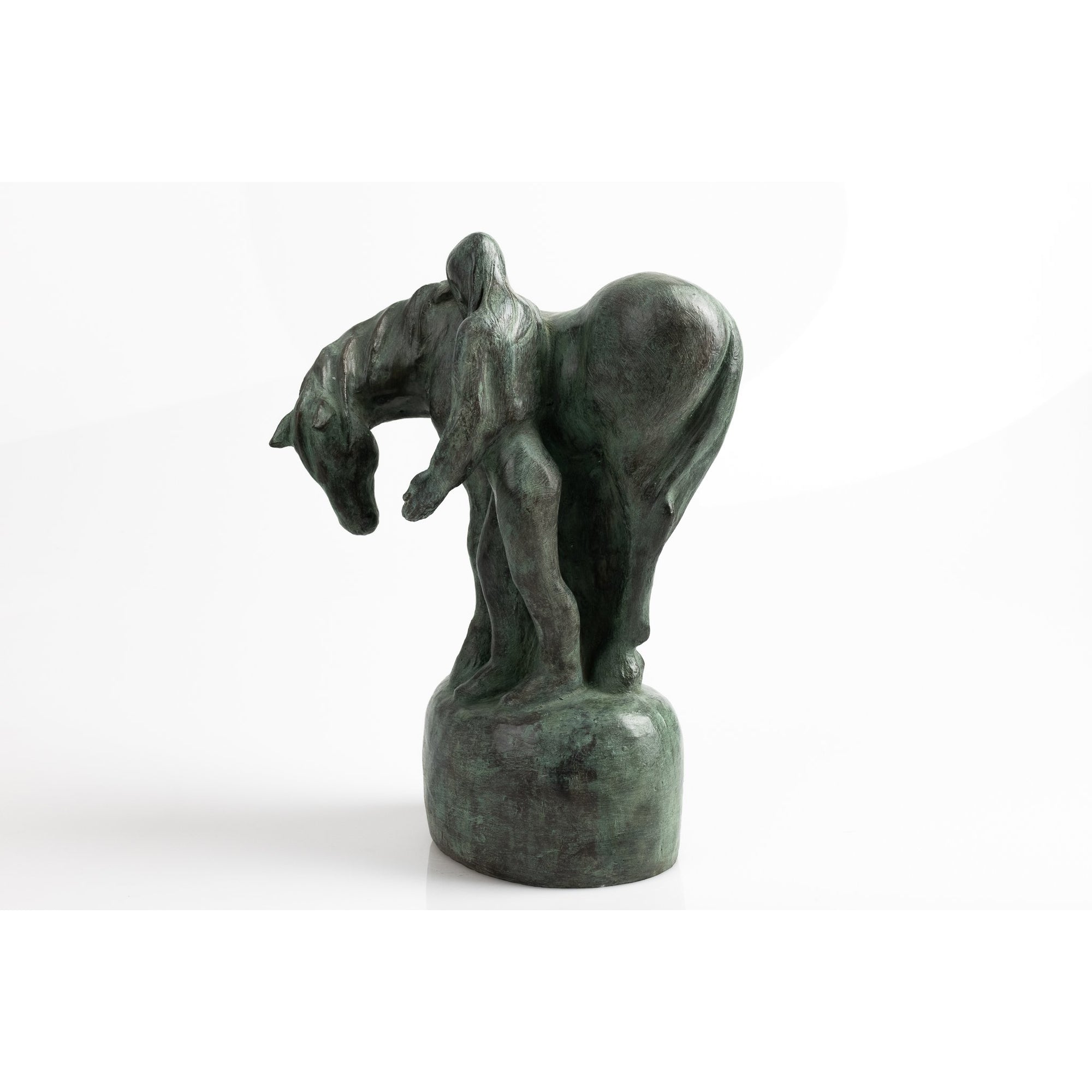 'Friends' limited edition sculpture by Sophie Howard, available at Padstow Gallery, Cornwall