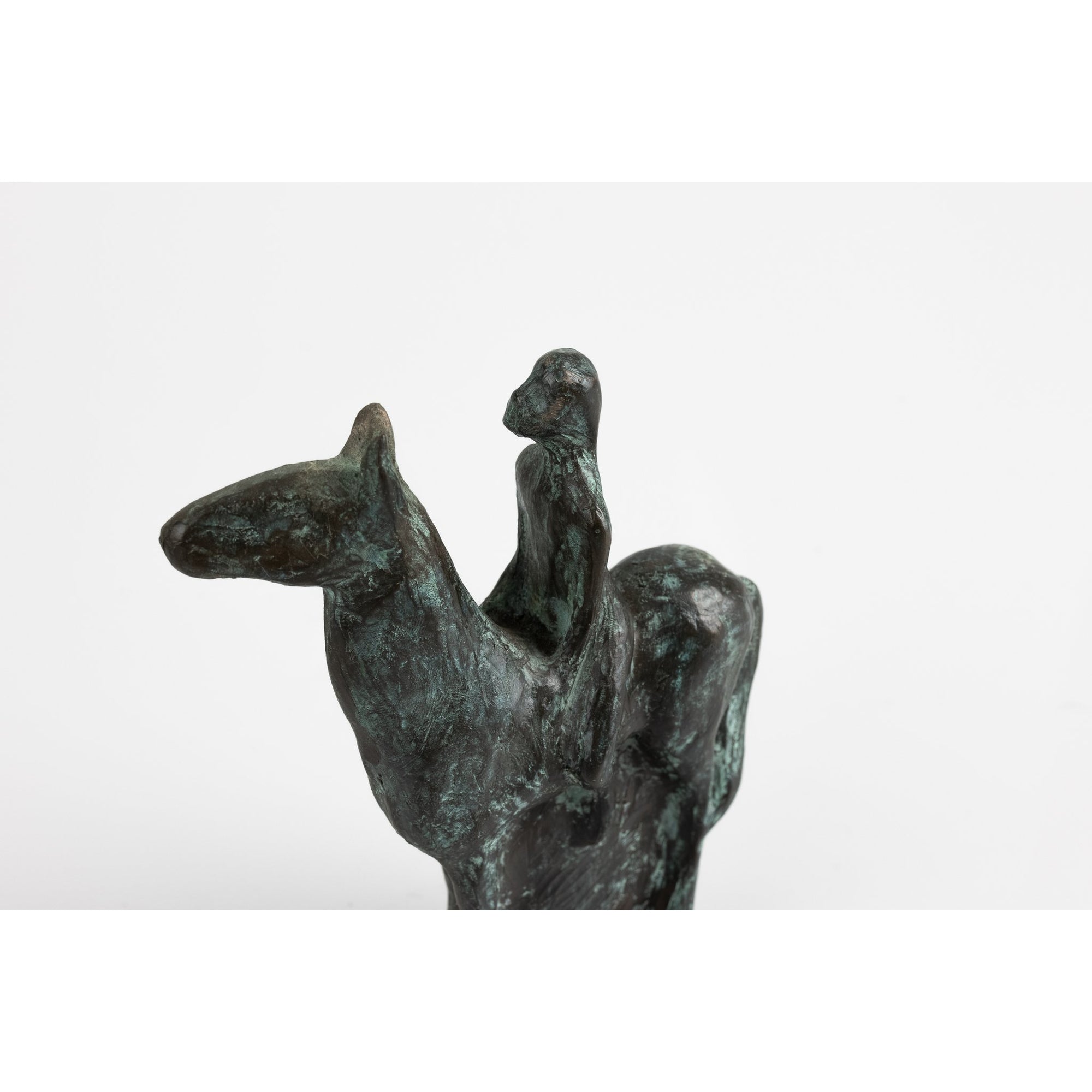 'Sitting' sculpture by Sophie Howard, available at Padstow Gallery, Cornwall
