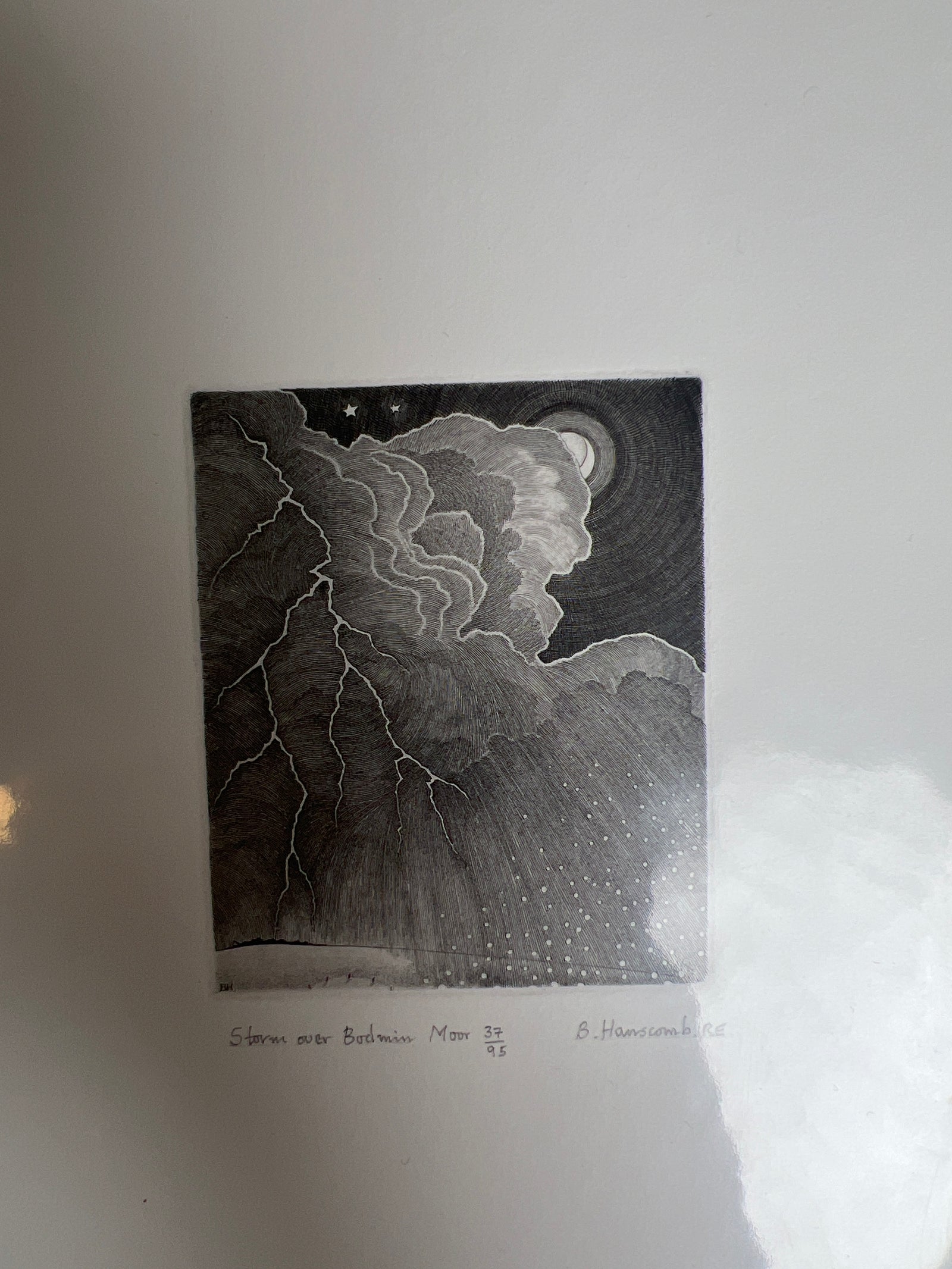 Storm over Bodmin Moor