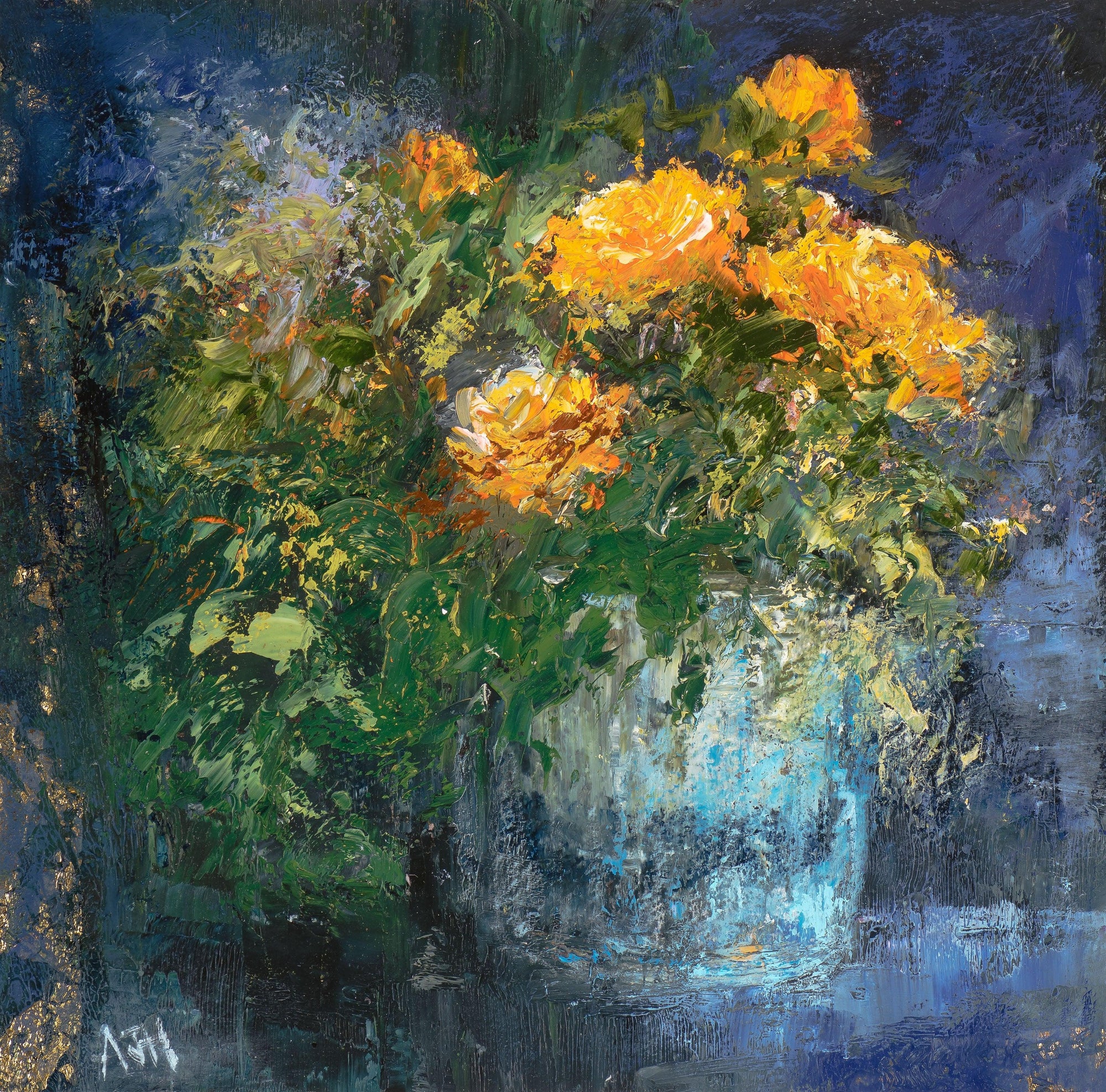 Golden Tones by Amanda Hoskin available at Padstow Gallery, Cornwall