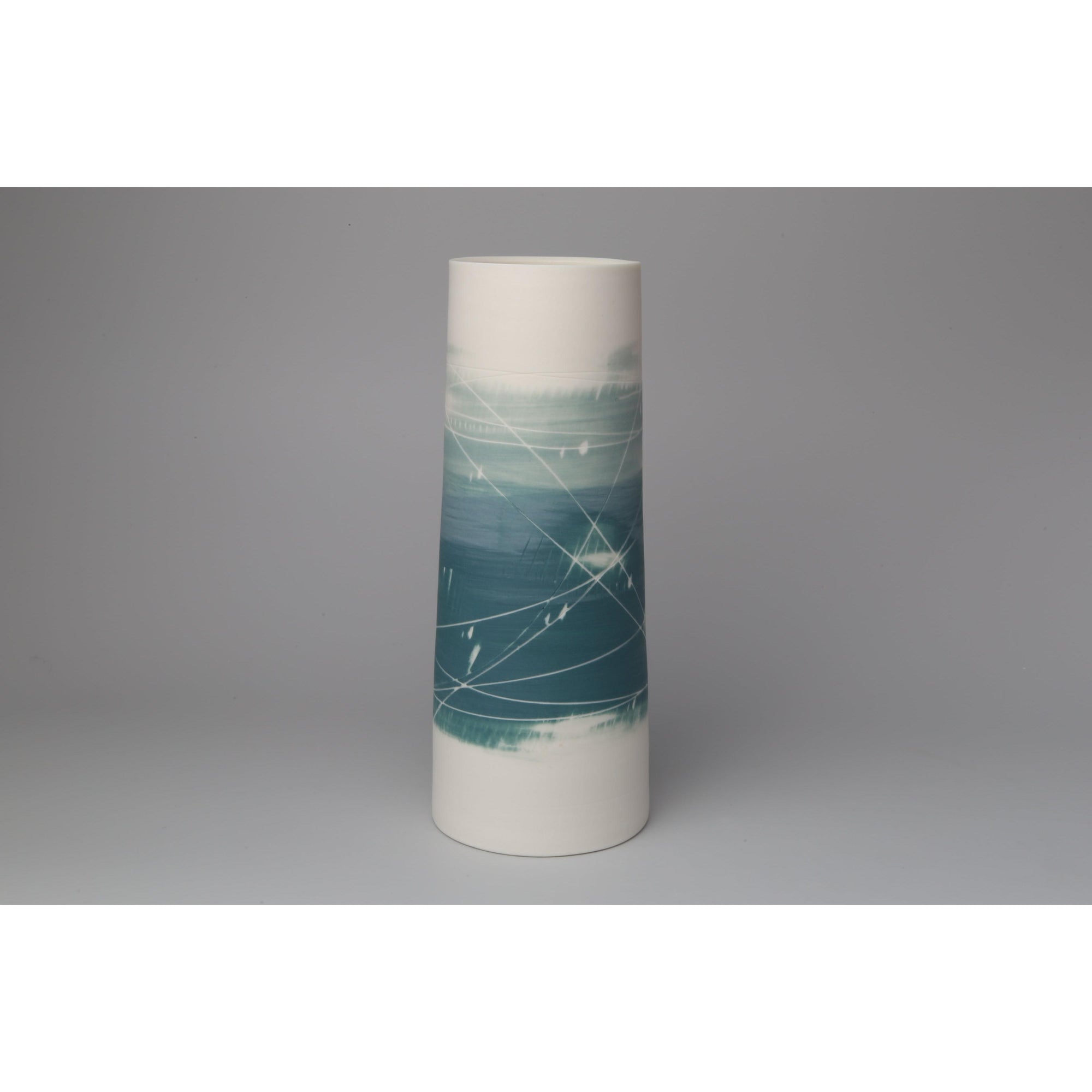 AT16 Cylinder Vase, by Ali Tomlin, available at Padstow Gallery, Cornwall