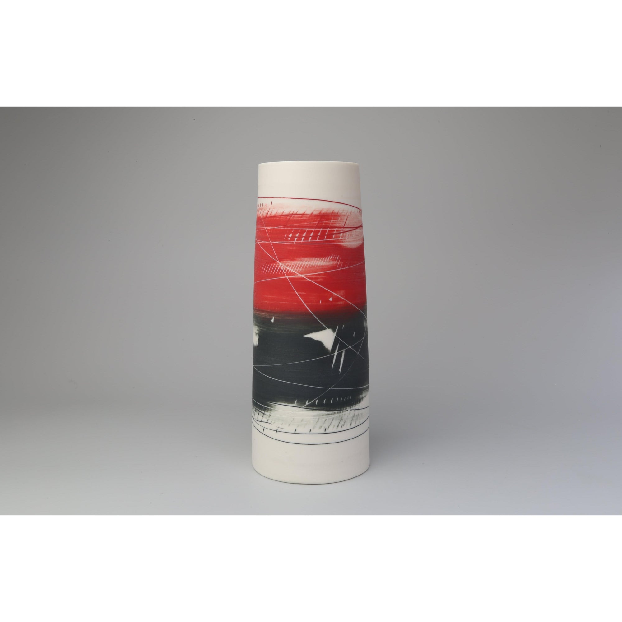 AT17 Cylinder Vase, by Ali Tomlin, available at Padstow Gallery, Cornwall