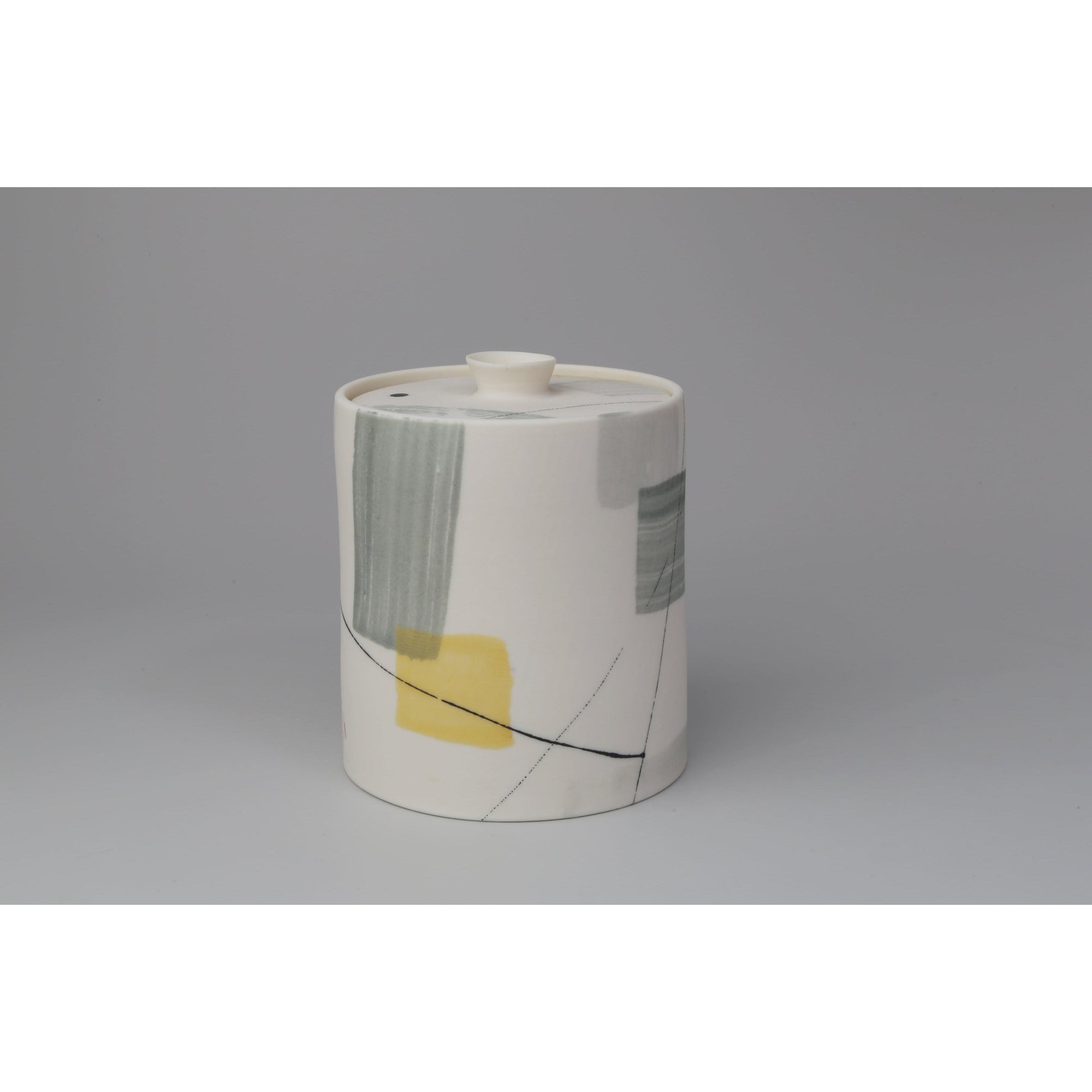AT32 Lidded Pot, by Ali Tomlin, available at Padstow Gallery, Cornwall