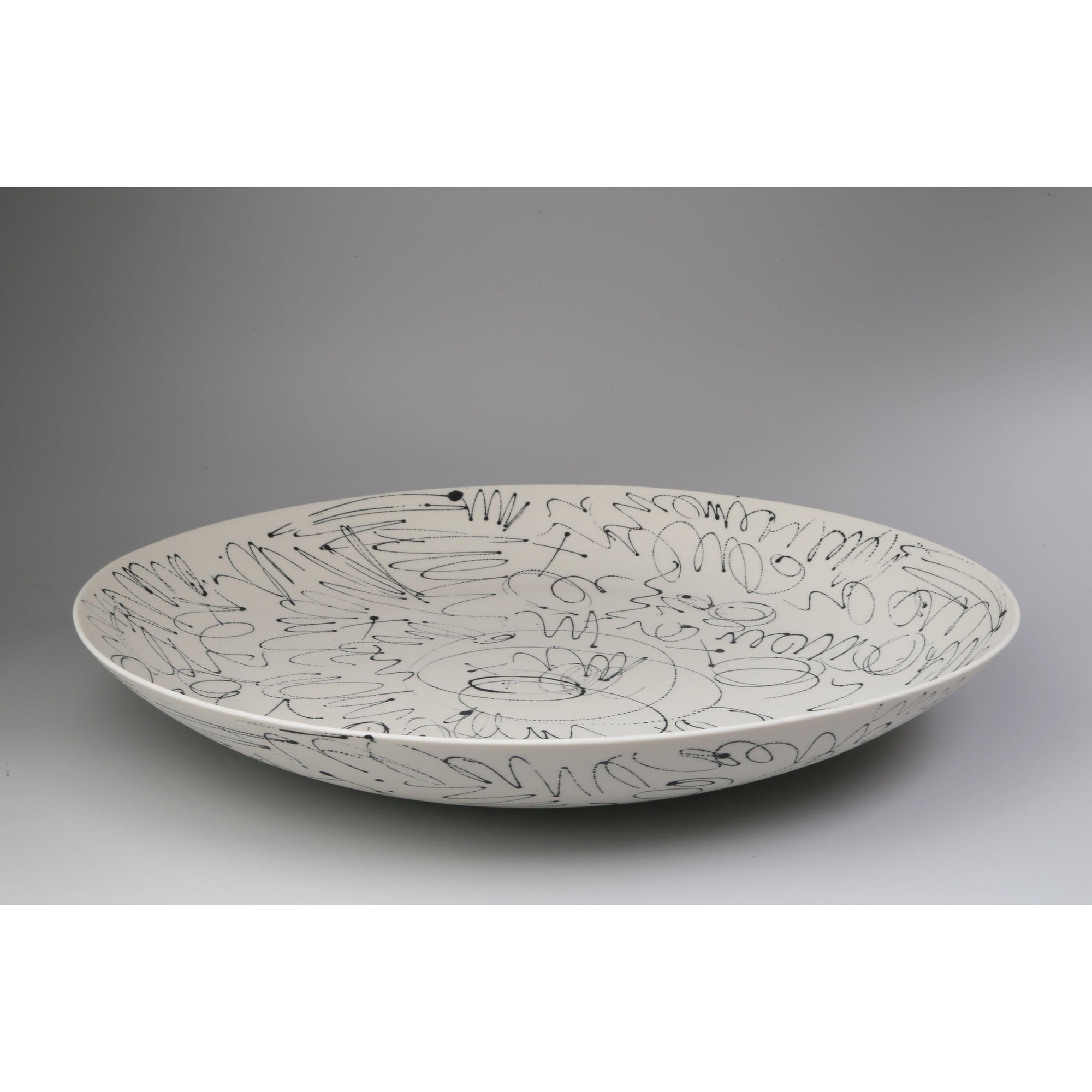 AT38 Wide Shallow Dish, by Ali Tomlin, available at Padstow Gallery, Cornwall