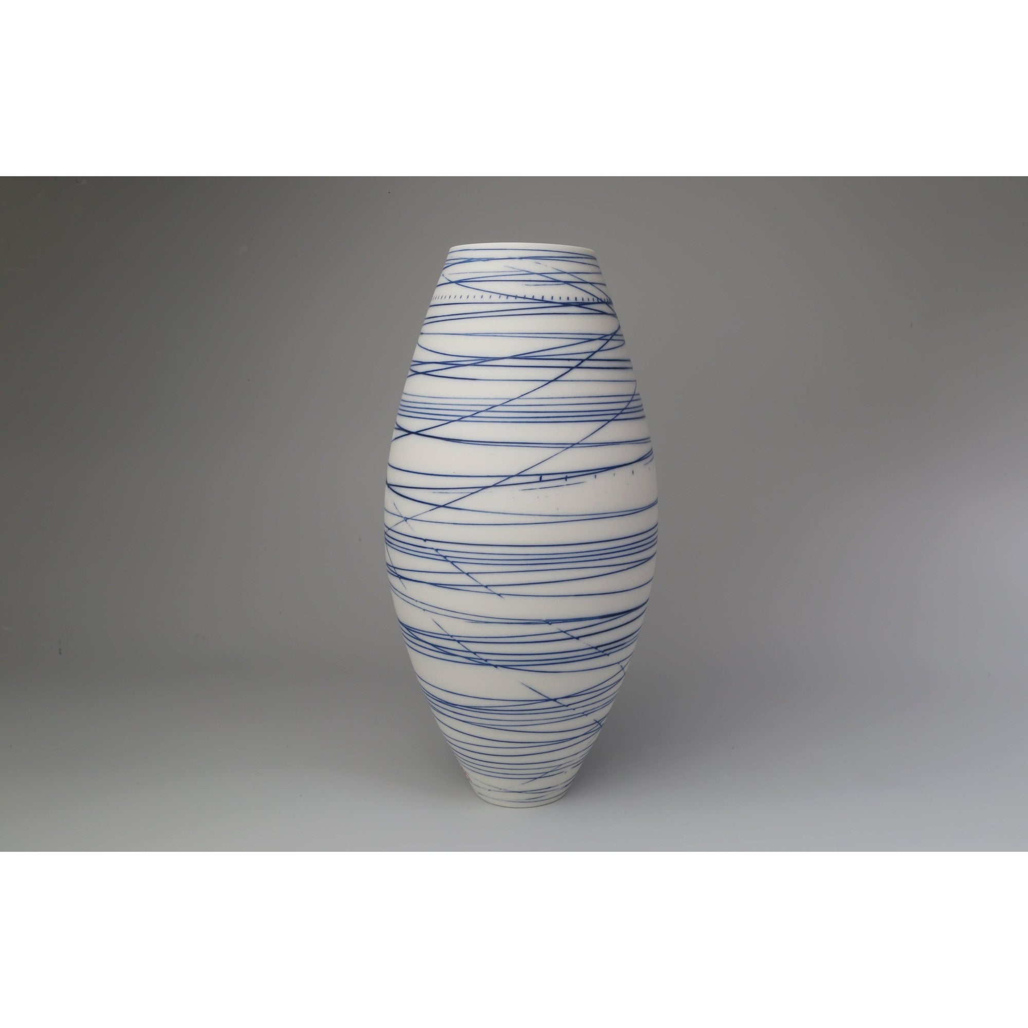 AT50 Oval Vase, by Ali Tomlin, available at Padstow Gallery, Cornwall