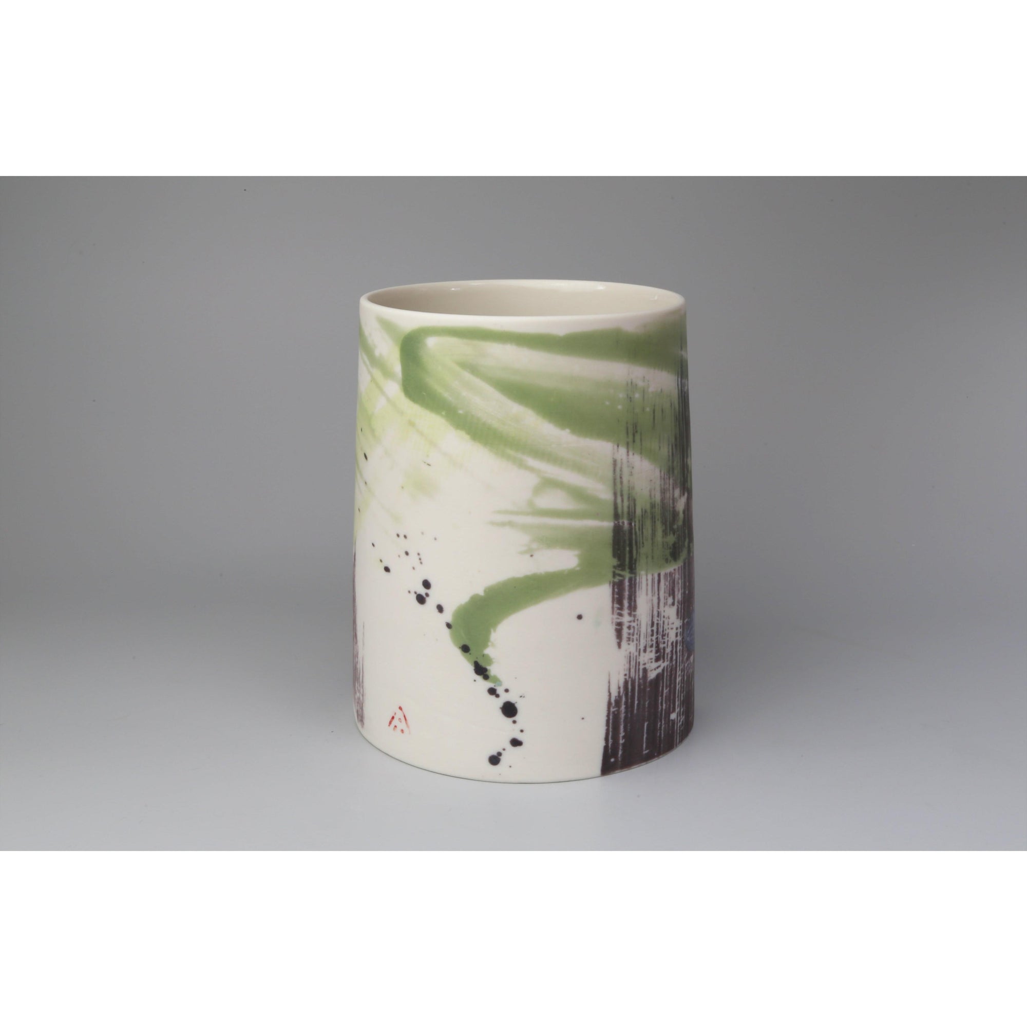 AT53 Fat Cylinder Vase, by Ali Tomlin, available at Padstow Gallery, Cornwall